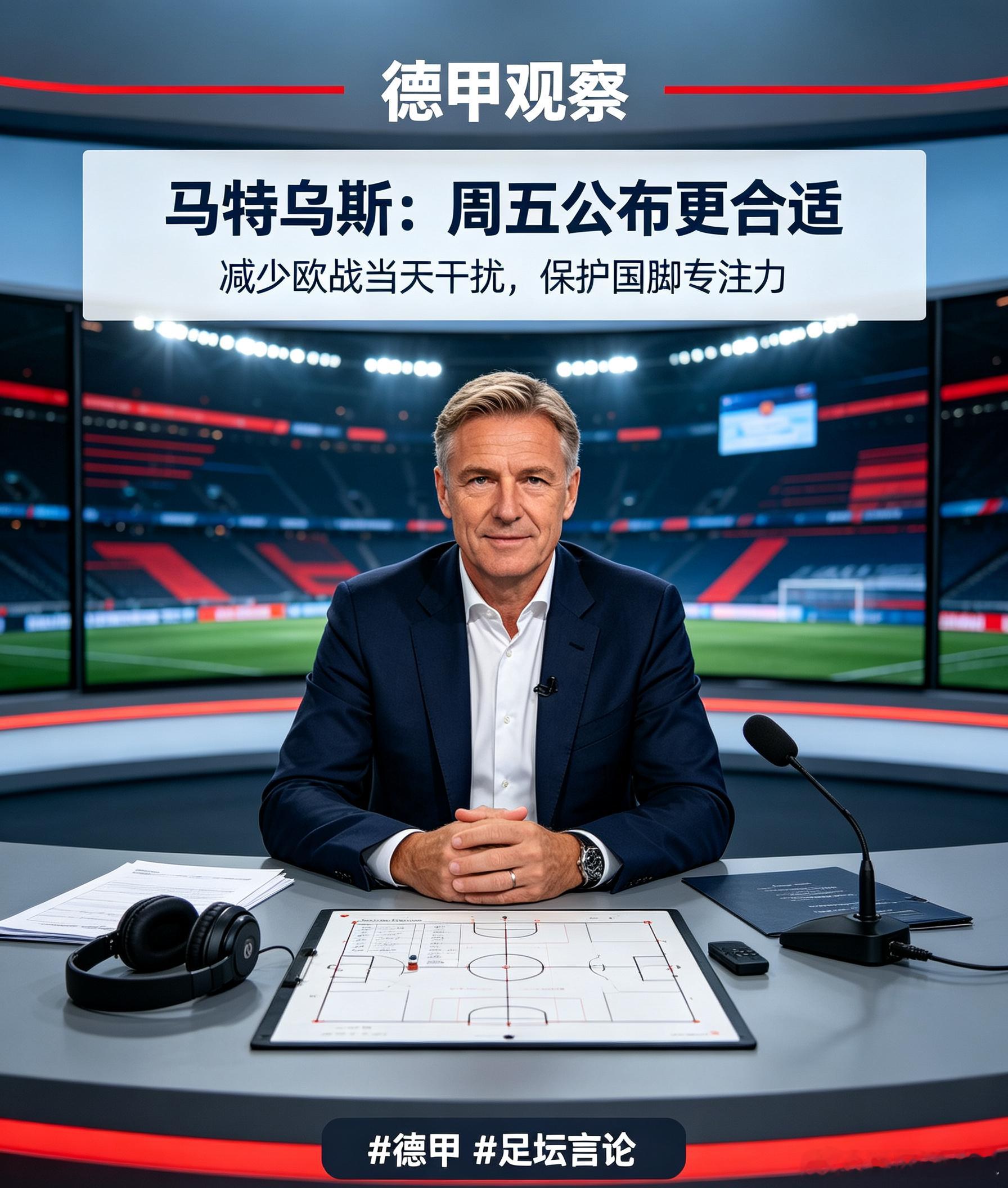 足坛最新言论｜马特乌斯提出延后9月名单官宣日期，给予国脚球员充足心理缓冲时间。德