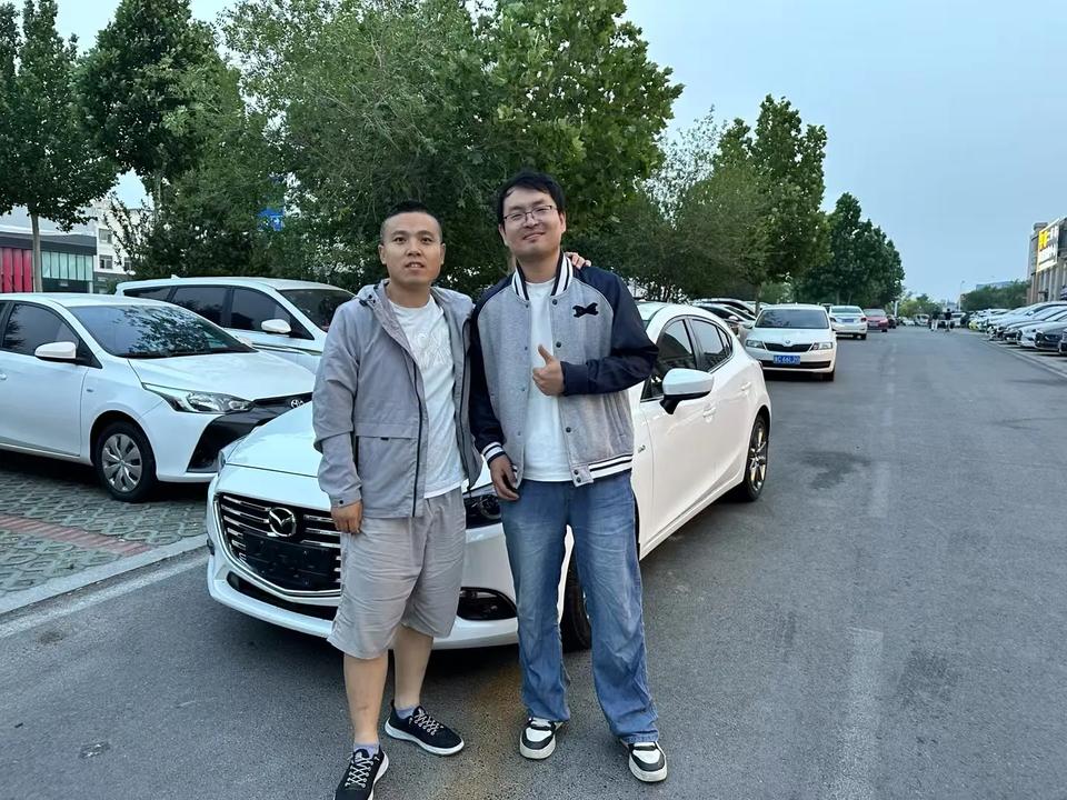 给大学舍友的朋友淘了一台昂克赛拉，交车[庆祝][庆祝][庆祝]