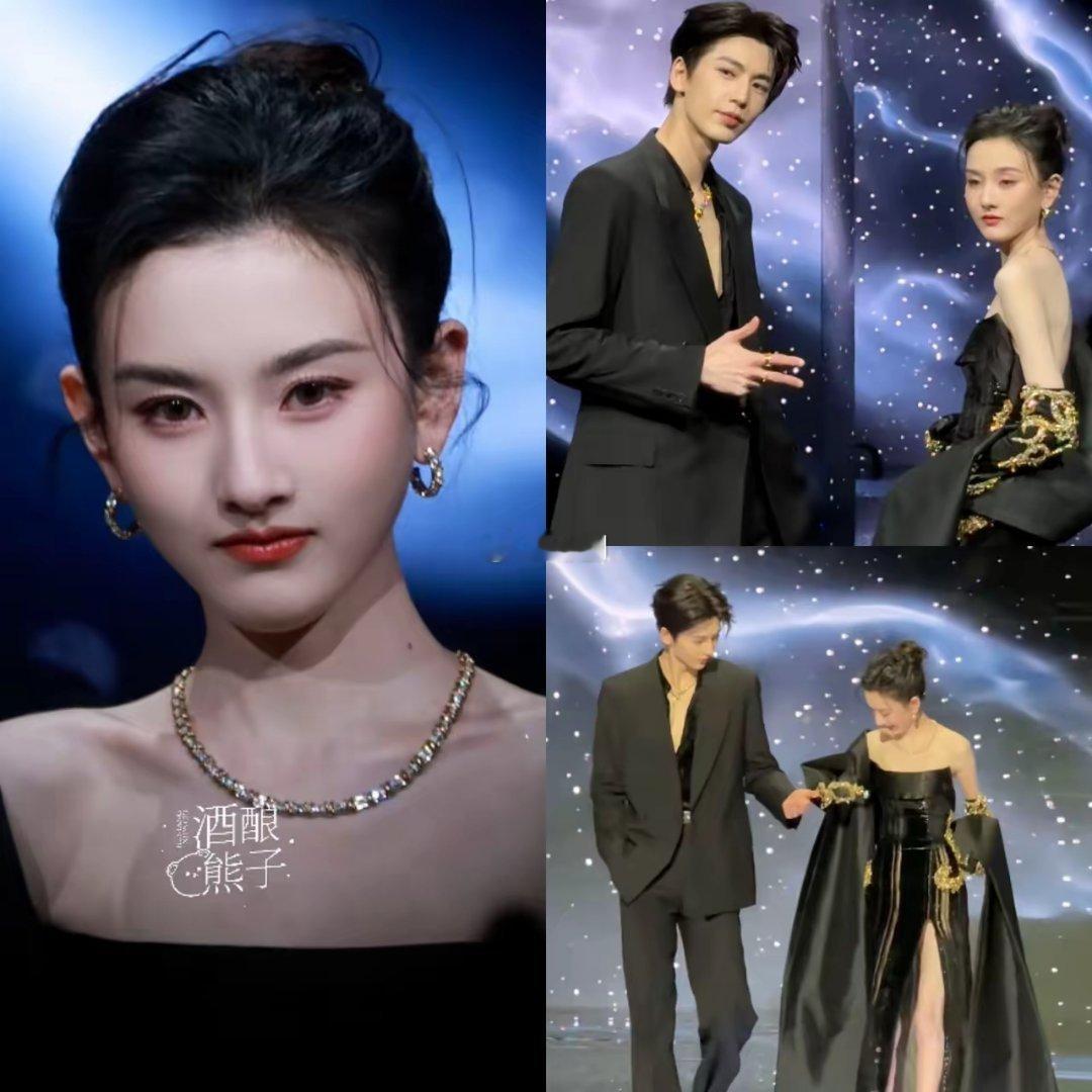 宋祖儿你这丫头真是让人搞不懂今天和张凌赫走红毯男帅女美的多少人羡慕嫉妒，但为什么