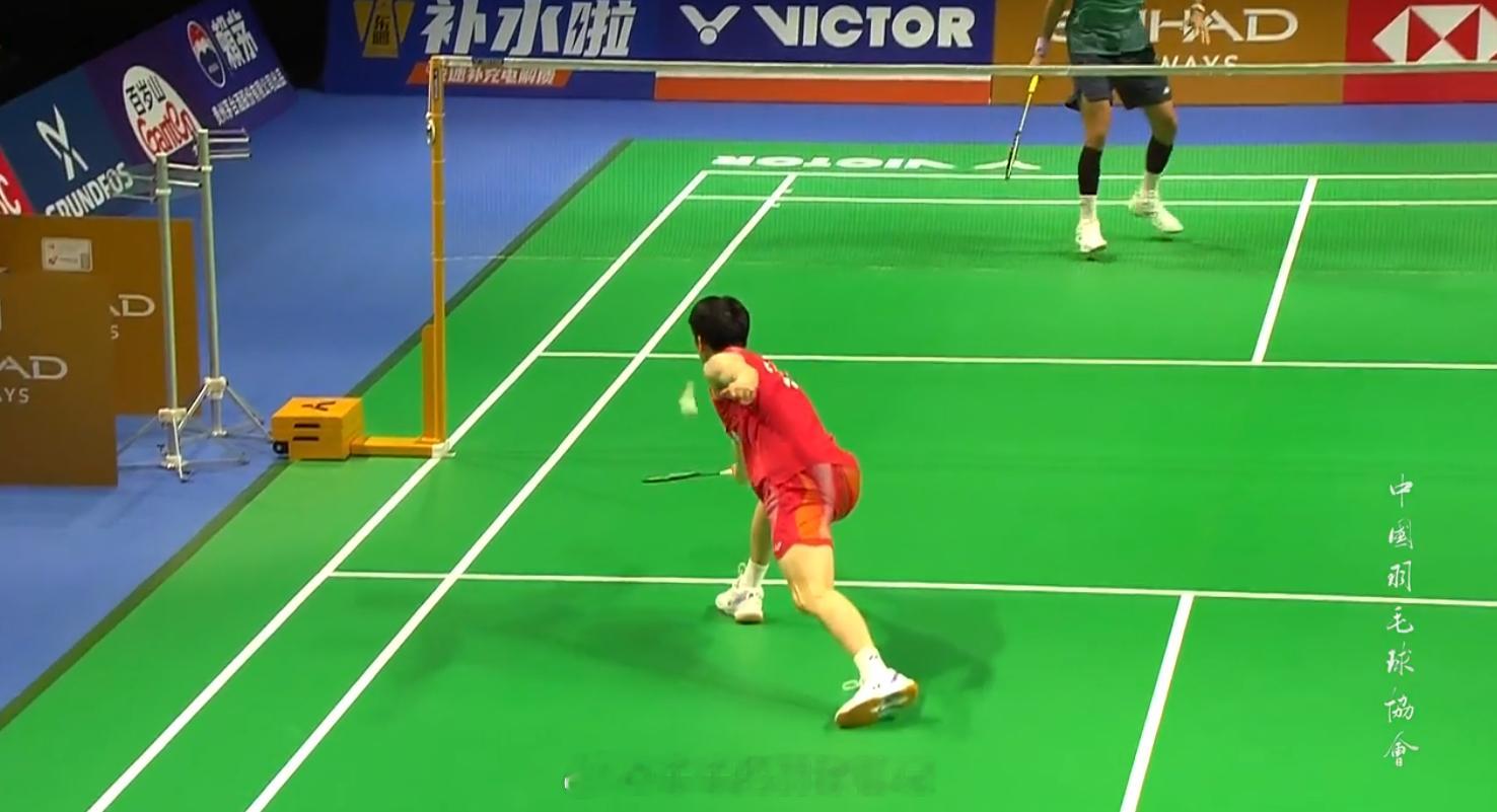 汤杯国羽vs印度 汤杯 A组 中国 VS 印度男单 第1场 李诗沣 21-19 