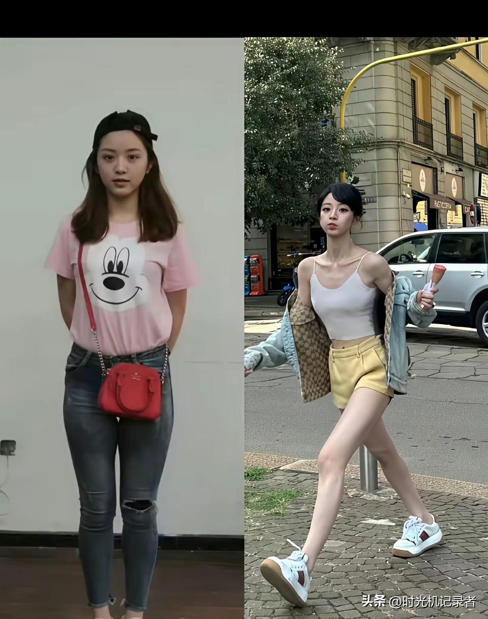 论刘海的重要性，田曦薇出道以来真是越来越漂亮，瘦了好多，有刘海了也很漂亮。