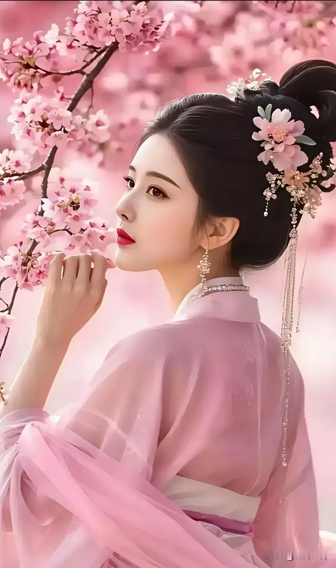 四块玉·春日春色
桃艳妆，絮飞扬，
飞燕裁光入柳塘。
一帘春色熏诗壤。
风满廊，
