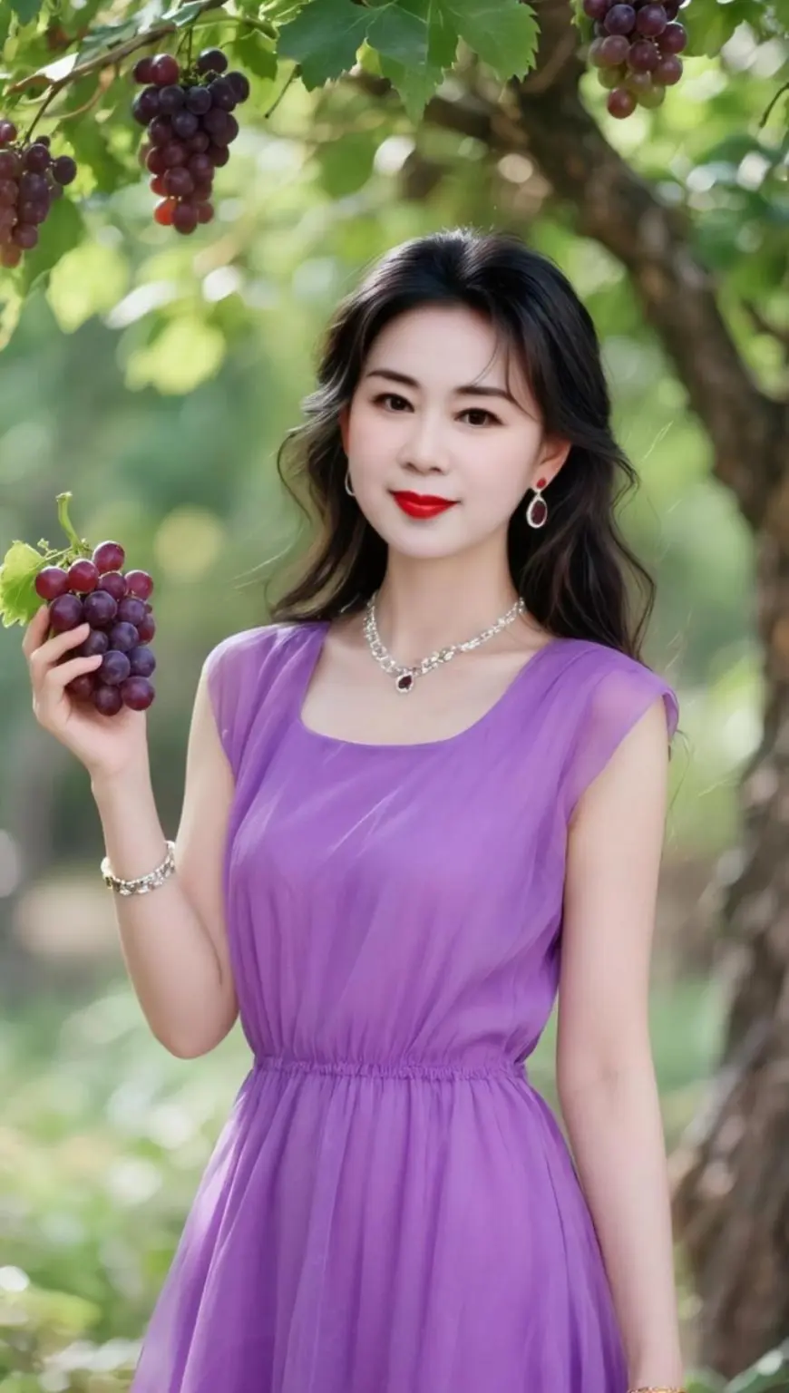AI葡萄田园照 ai创作