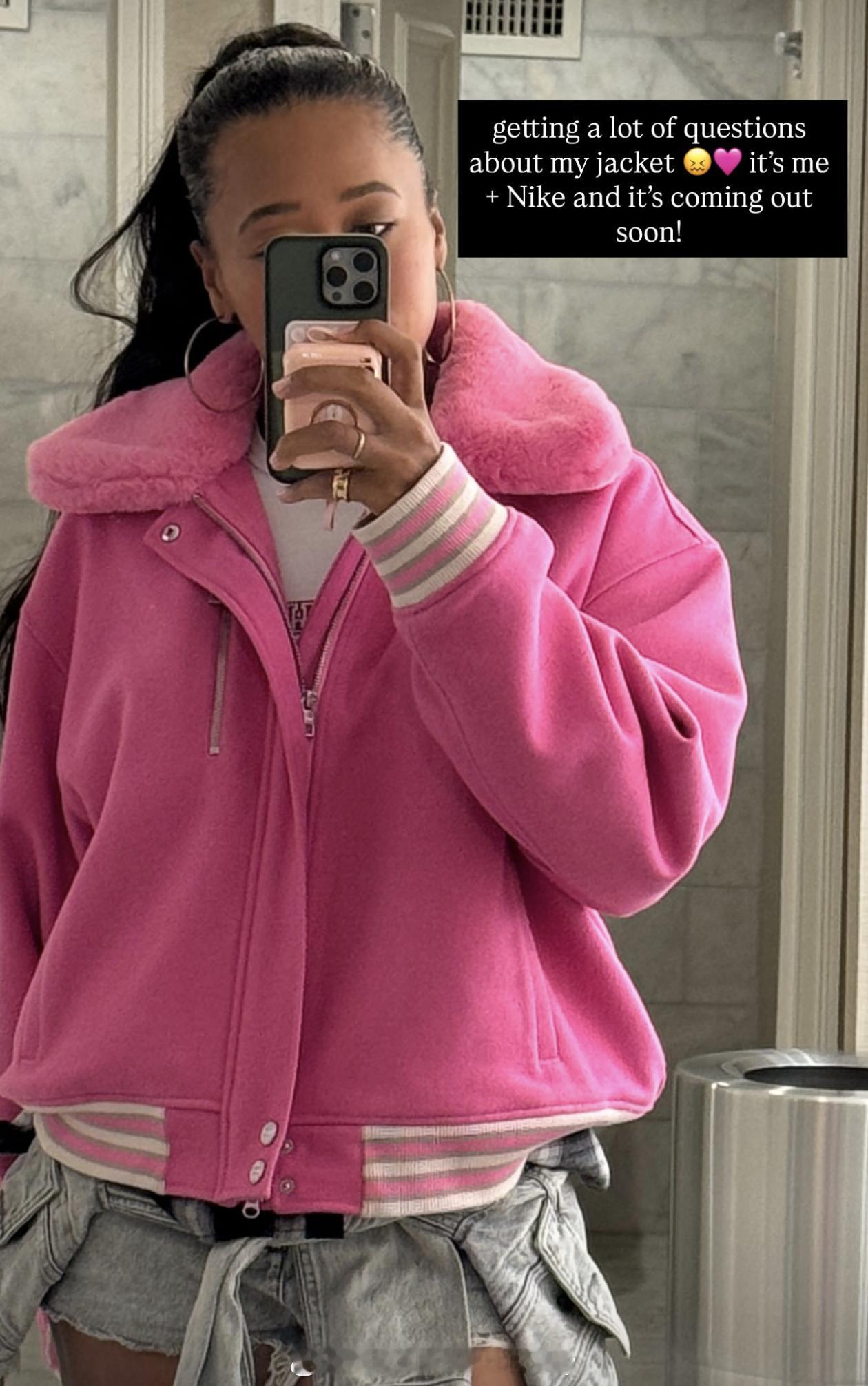 “粉娇”，大阪直美的穿着都挺大胆的网球talking大会网球