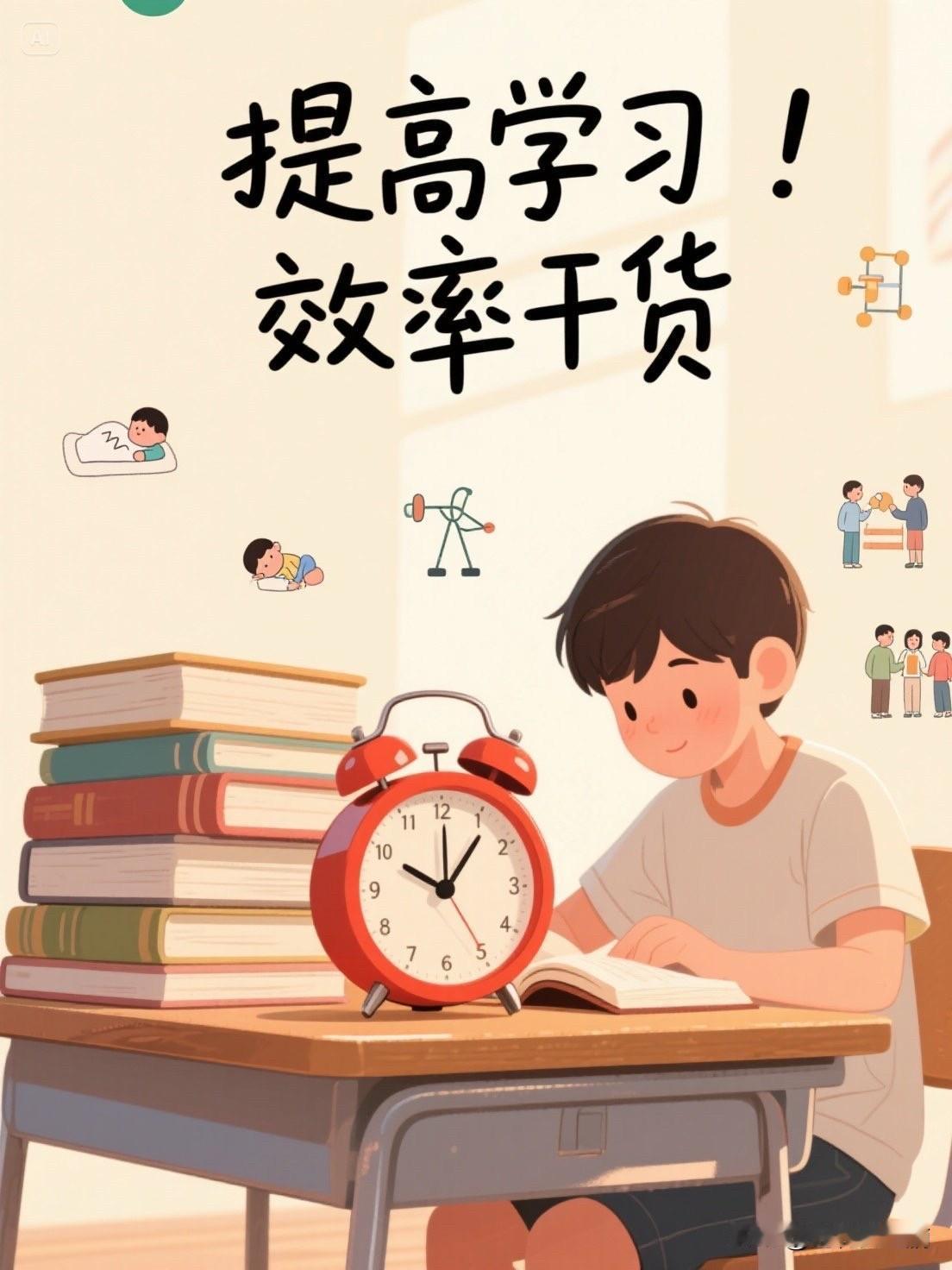 🔥干货！怎样提高学习效率，看这篇就够啦

宝子们👋，学习效率那可是学生综合学
