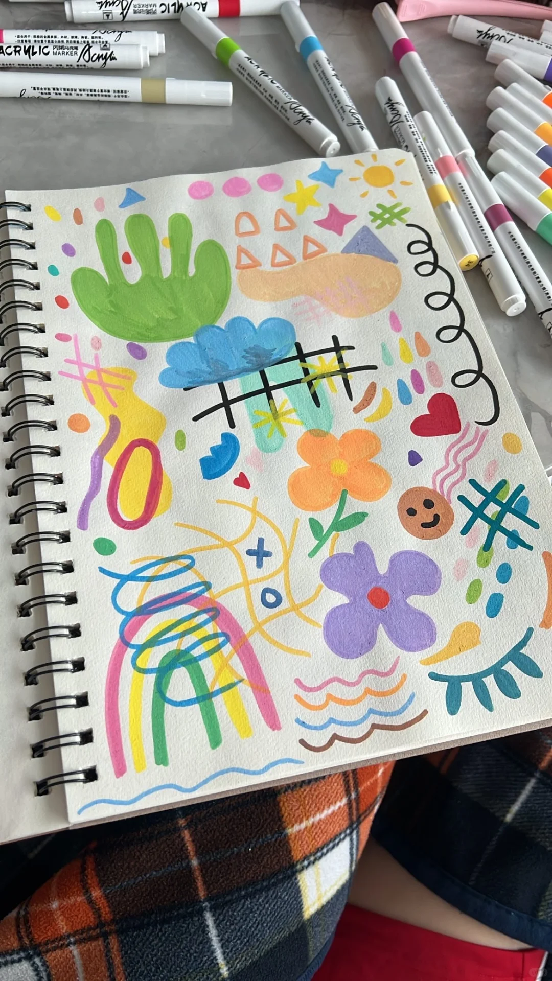 我的一本书画画💕🎀