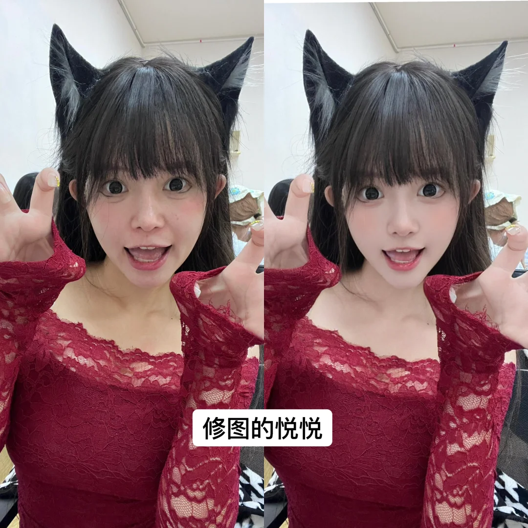 修成这样算网感美女嘛❓
