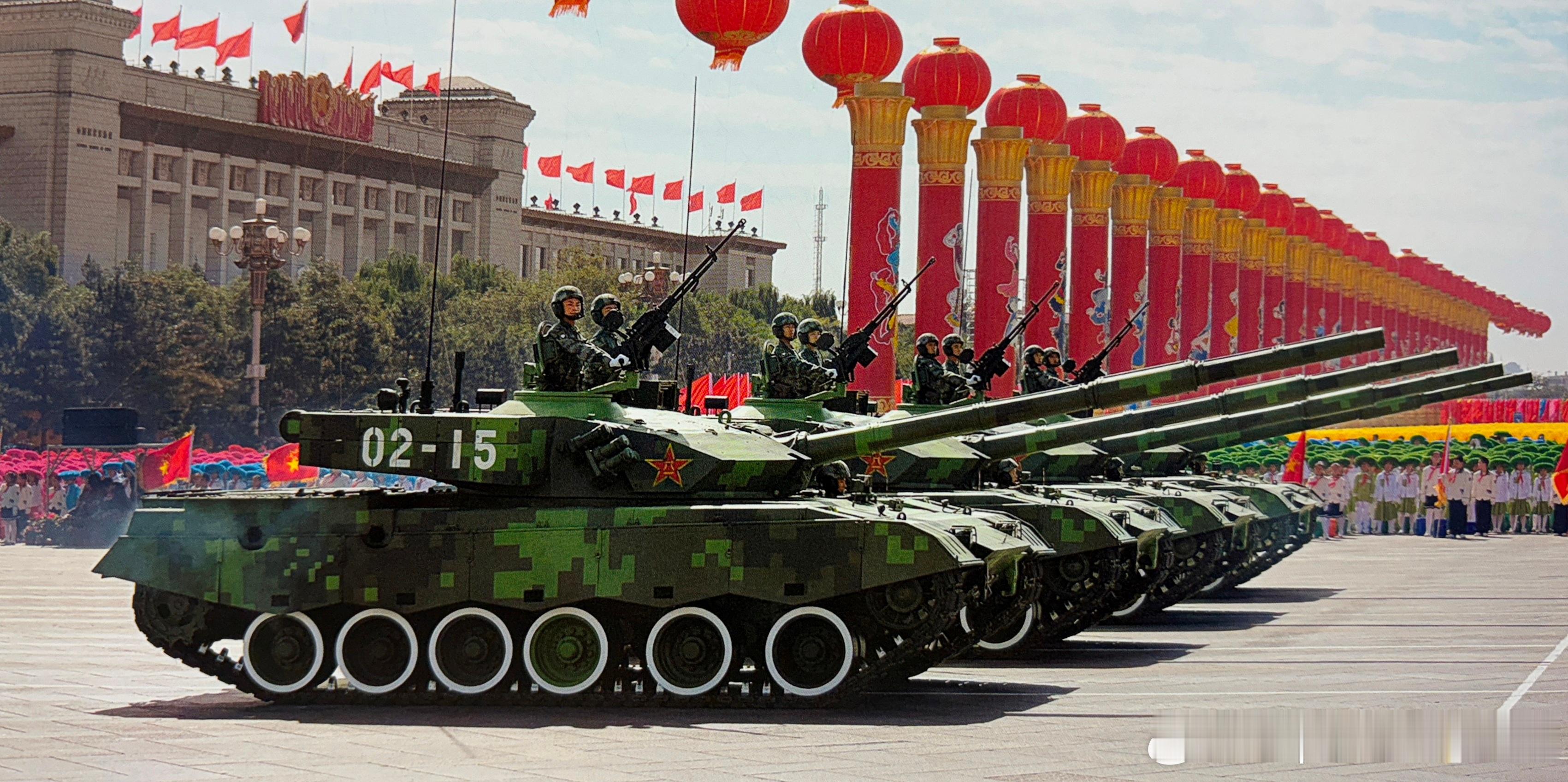 2009年10月1日国庆阅兵的96A坦克方队军事历史全触达