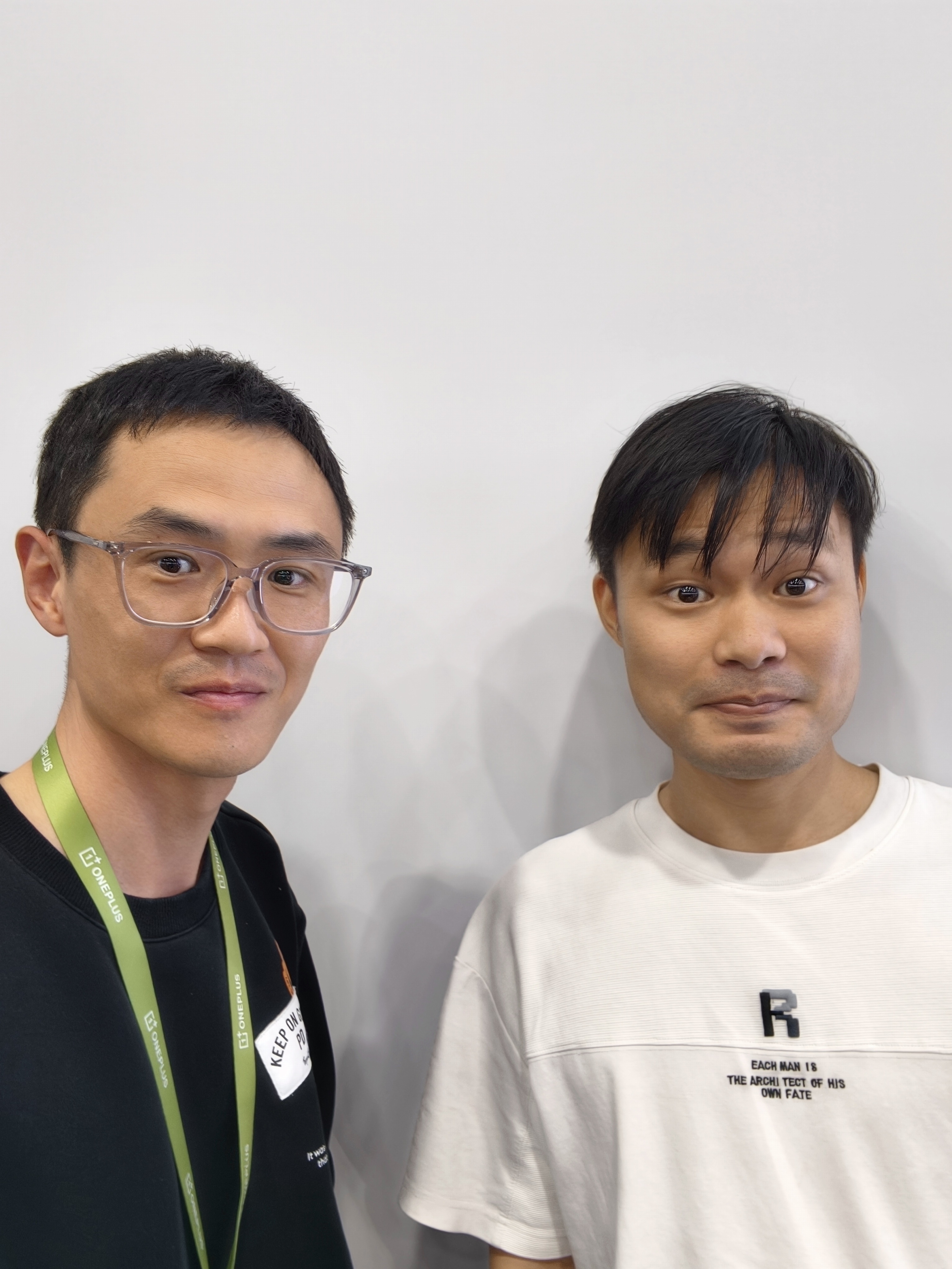 发布会现场偶遇质检员张全蛋一加15T