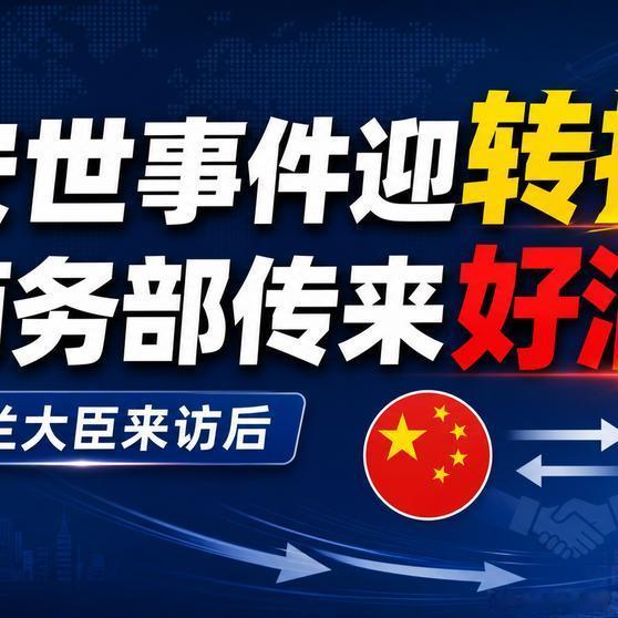 《安世事件转折点到了，商务部公布令人振奋的消息，荷兰大臣没白来》安世事件转折点到