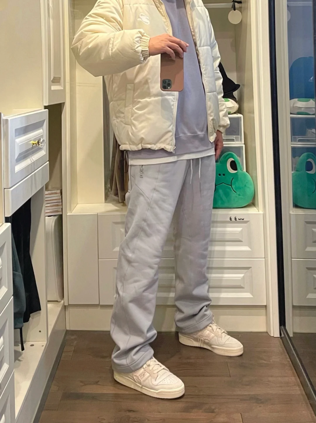 棉服叠穿｜低饱和穿搭