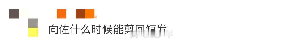 向佐什么时候能剪回短发 虽然已经看惯了向佐的长发造型，但再次看到以前短发造型，真