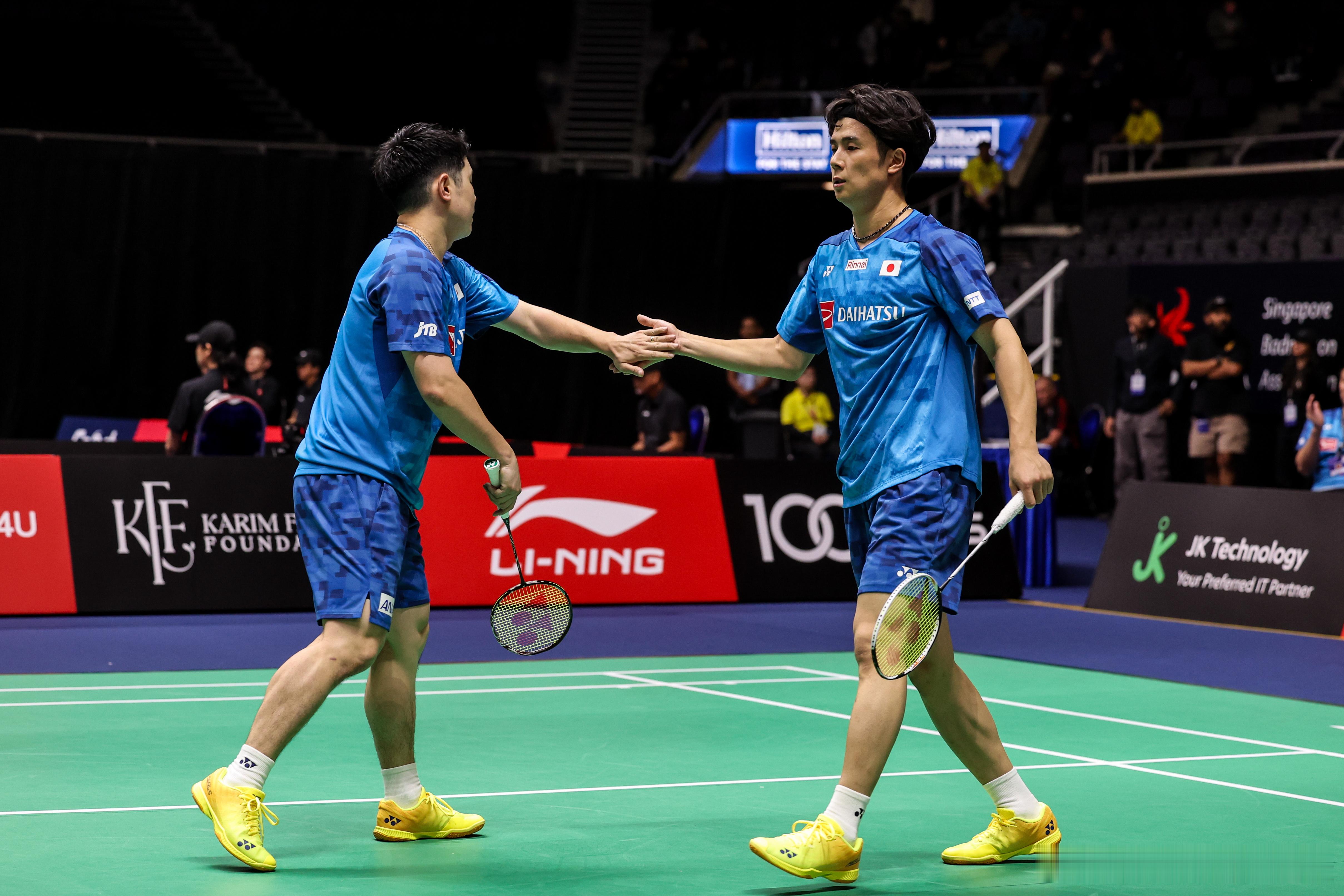 2026年新加坡羽毛球公开赛 次轮赛况🔥保木卓朗/小林优吾21-15 16-2