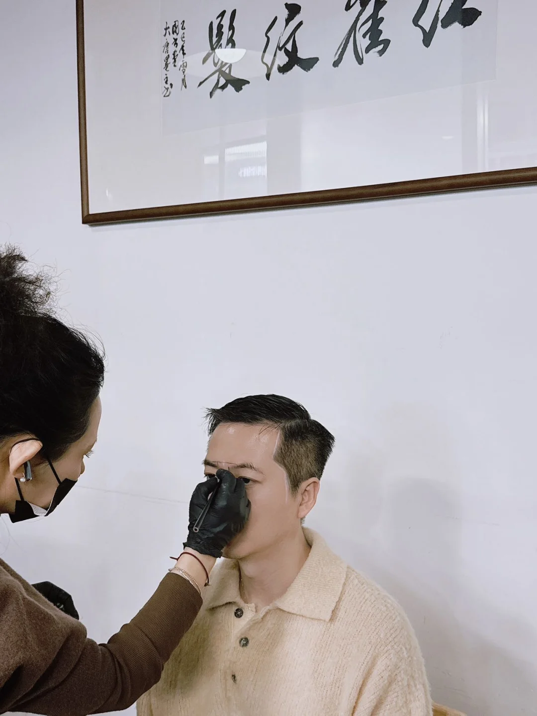 韩式男版眉型居然被我在西安找到了