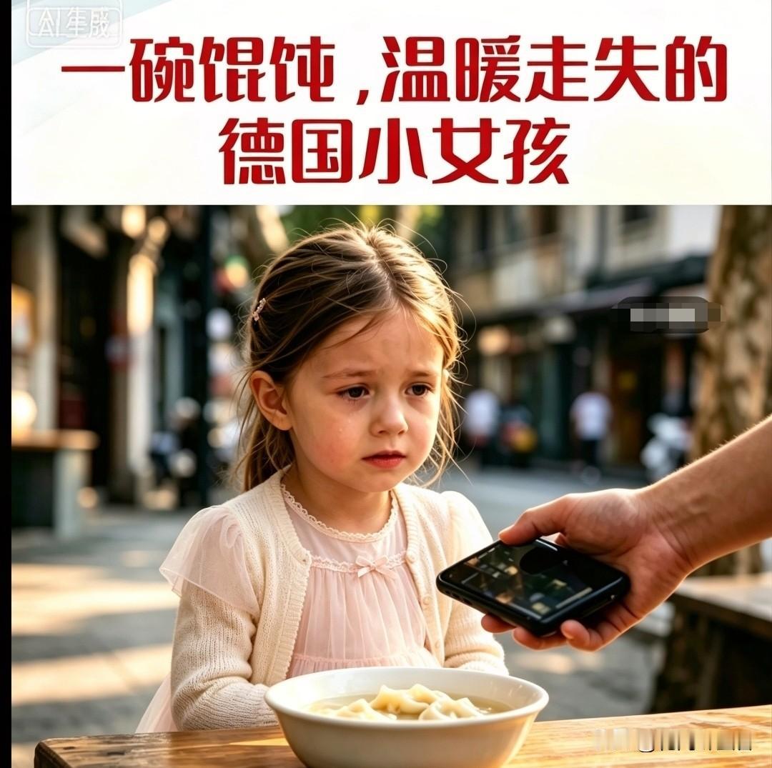 无国界的中国式
温柔！上海大爷一碗
热馄饨，治愈走失德国小女孩…
 
真正的善意