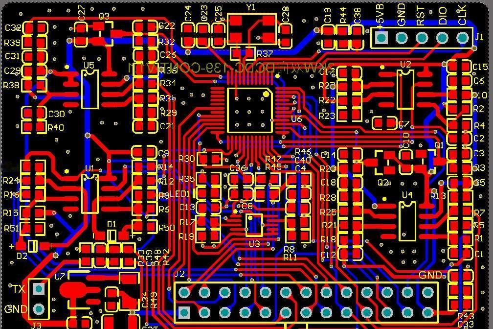 pcb layout
双向DC-DC前级驱动板
0基础学硬件 硬件培训 培训 智