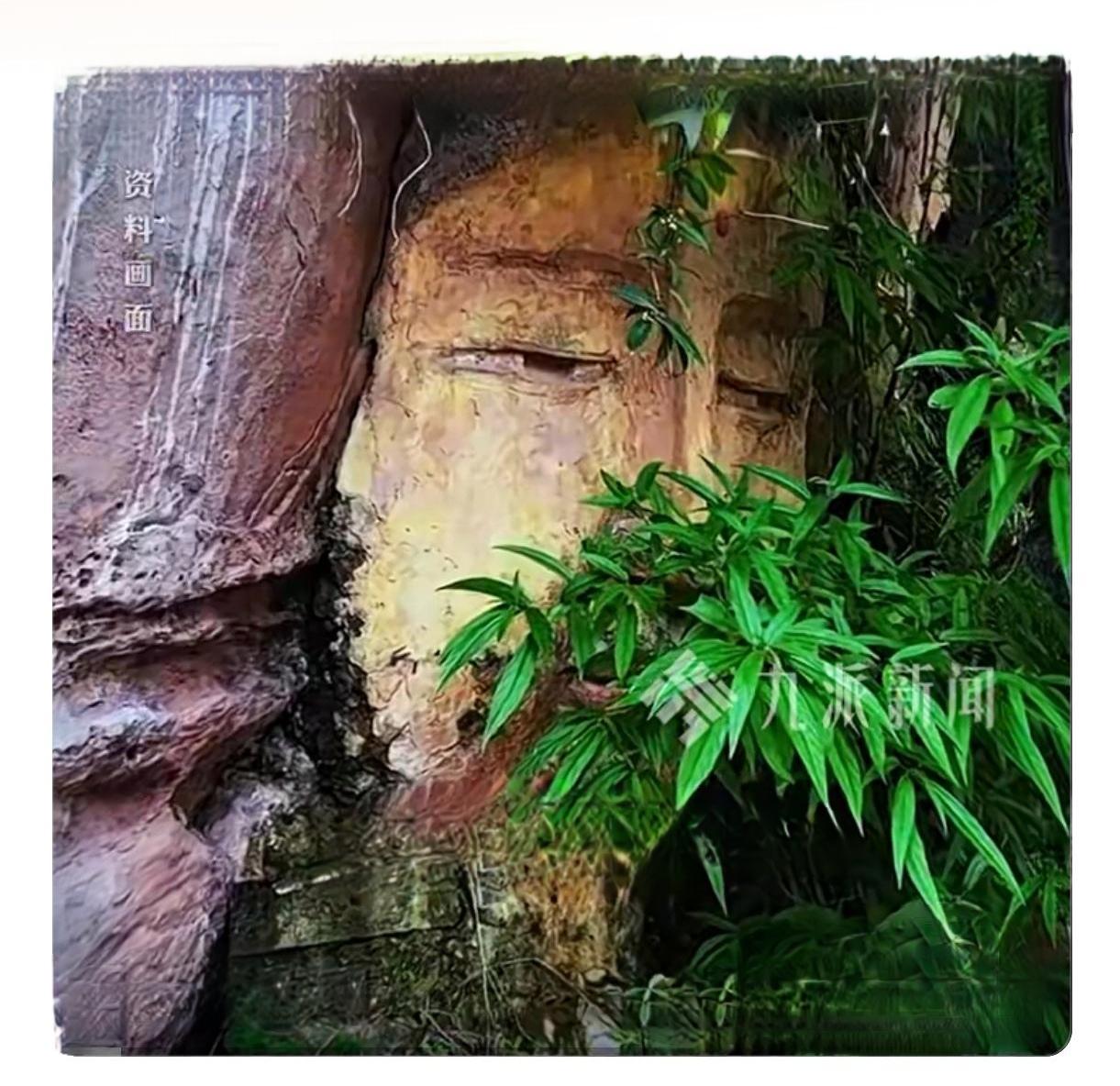 重庆江边崖壁惊现“佛头”，专家一句话泼了盆冷水！

5月11日，渝中区大桥下的江