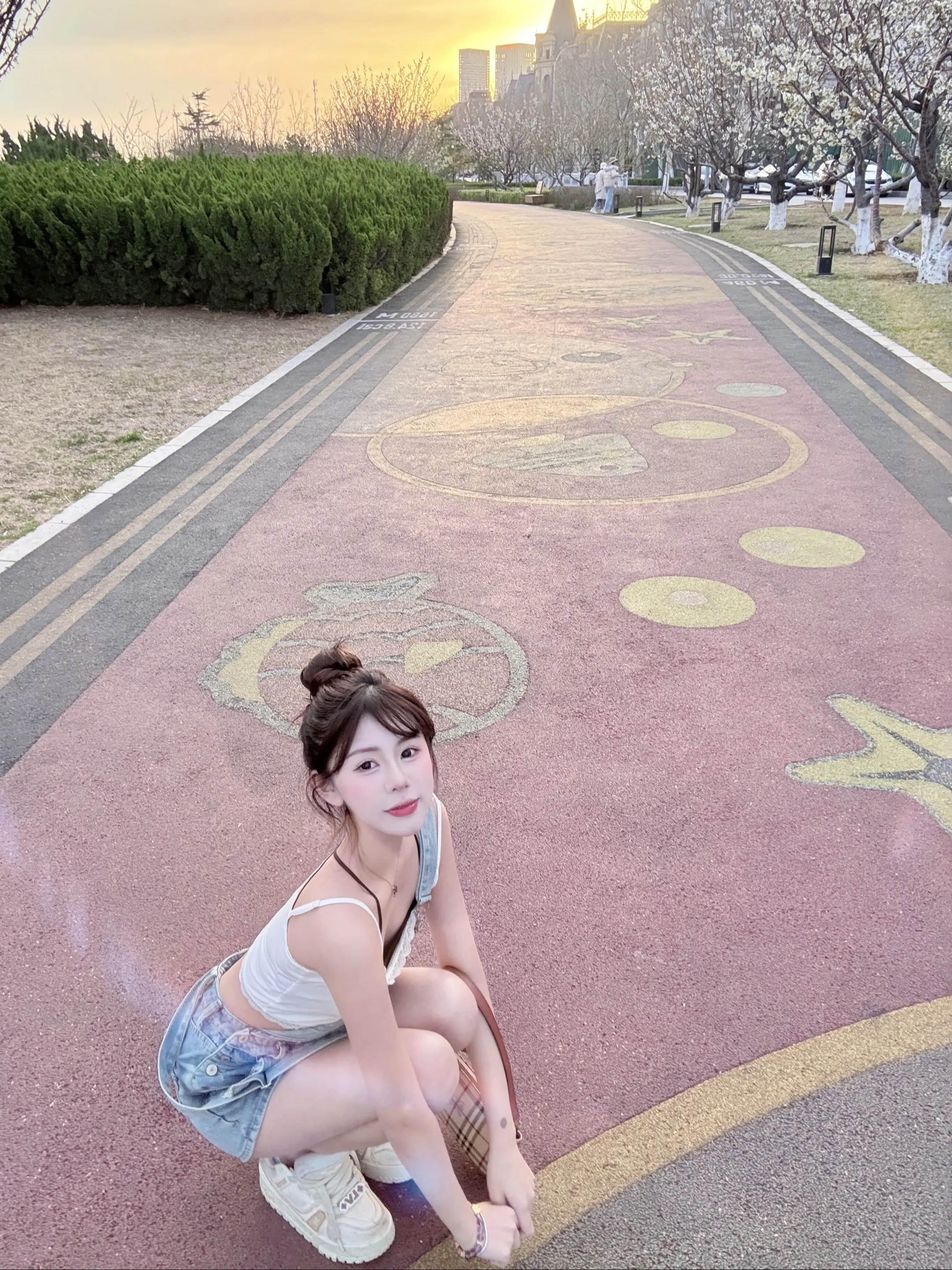 掉进春天