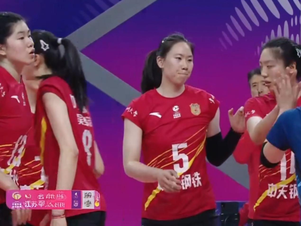 唐欣哑火、周页彤隐形，江苏0-3负于上海，两队总比分战成1-1平，明天19点决胜