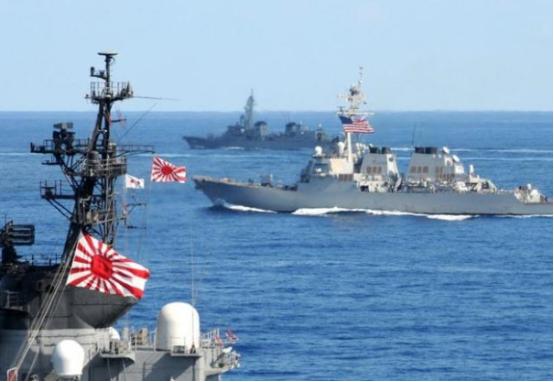 中美日之间，其实现在已经基本上算是明牌了，美国的收缩战略，总体上已经是处于执行阶