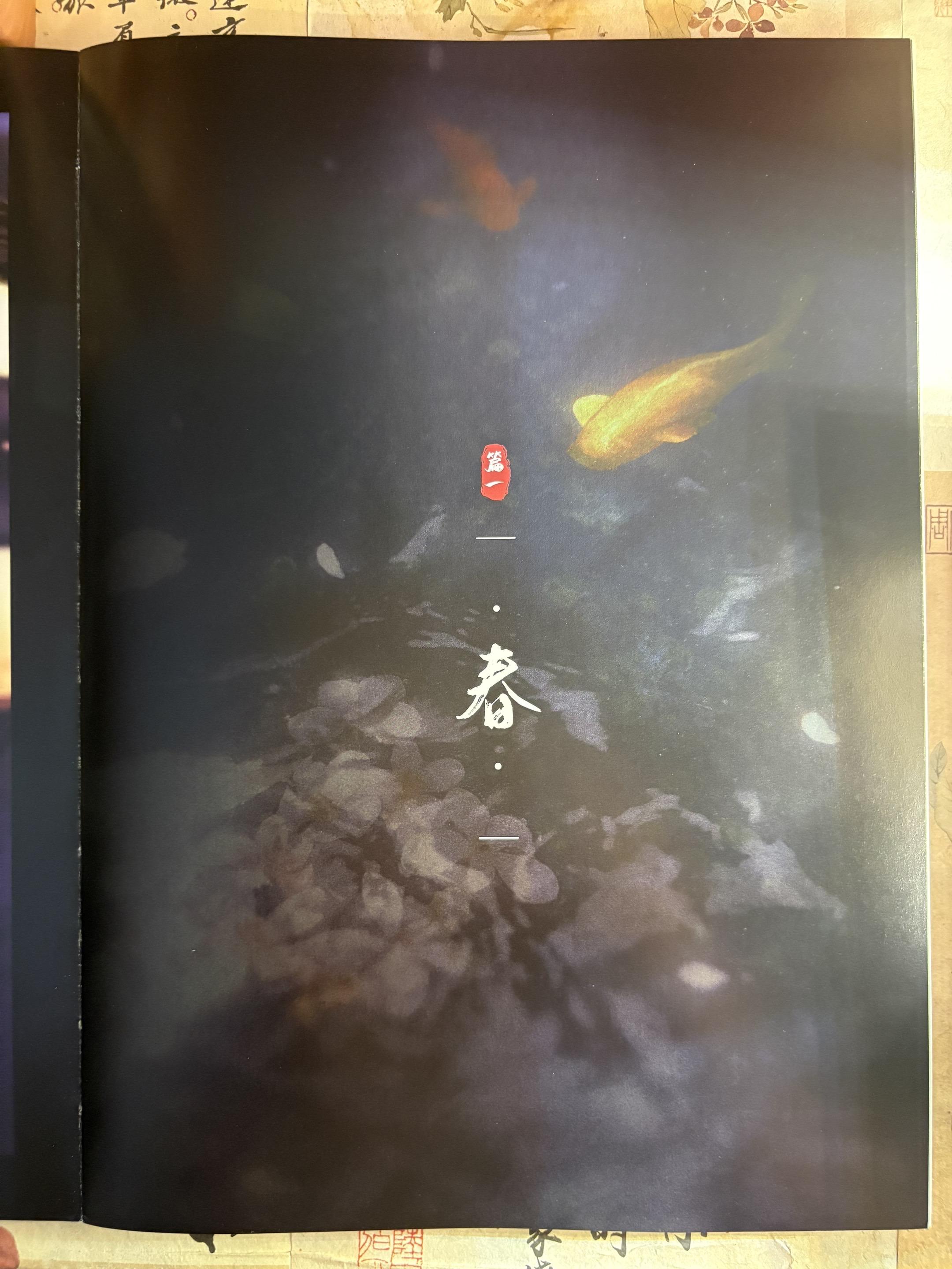 春雨，夏荷，秋叶，冬雪，这本四时之景插画集，每一张都是绝美实景……