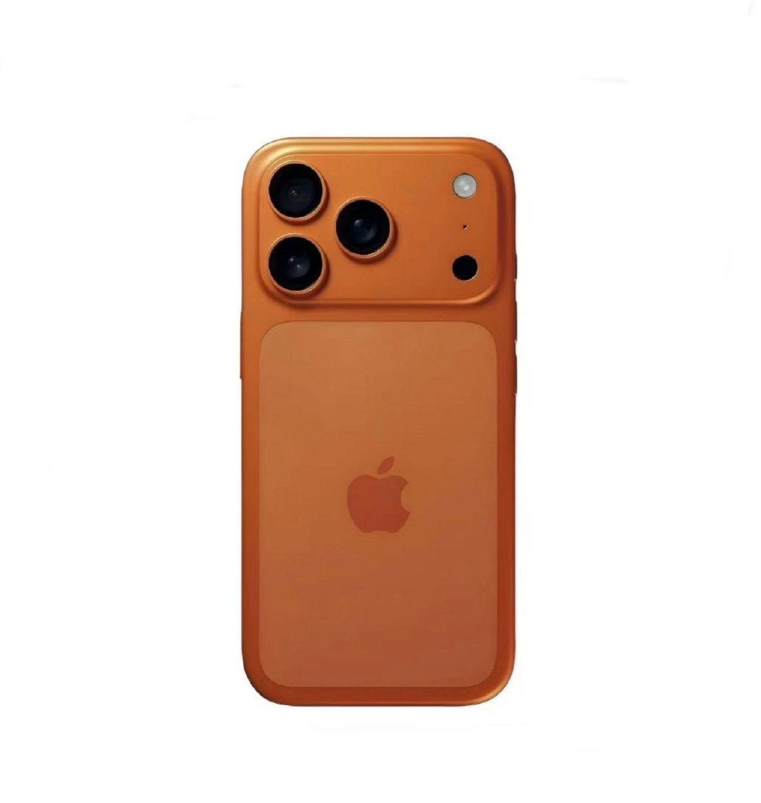 iPhone17Pro橙色新配色  就不问大家好看不好看了，因为即便大家说丑，最
