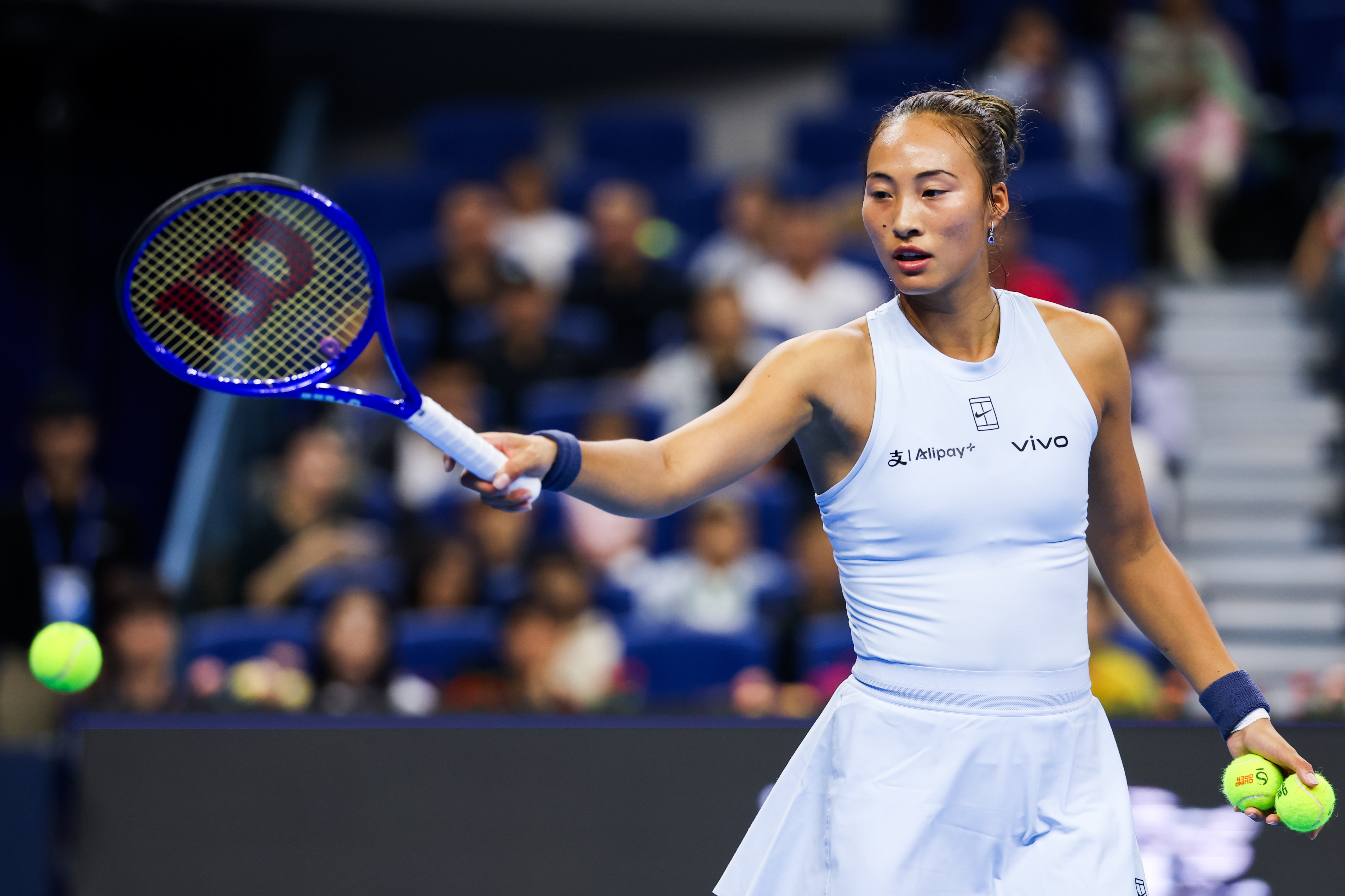 郑钦文🆚诺斯科娃毫无疑问继续钻石夜场19:00进行，交手记录郑钦文1-0领先，