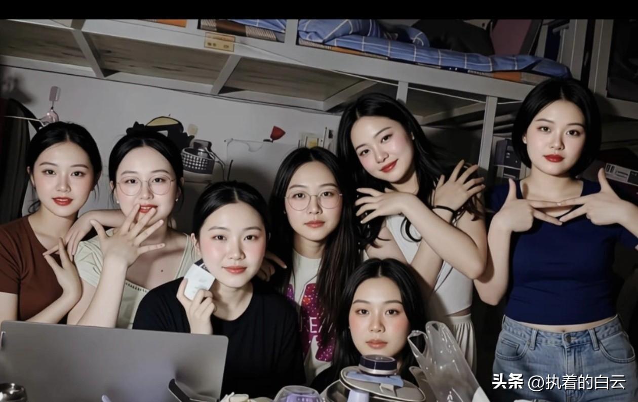 看完这两组照片， 大家就会懂了，化妆和不化妆的区别！