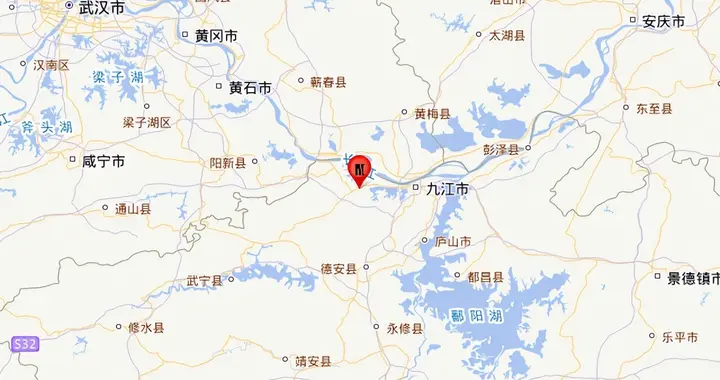 昨夜，江西九江突发地震