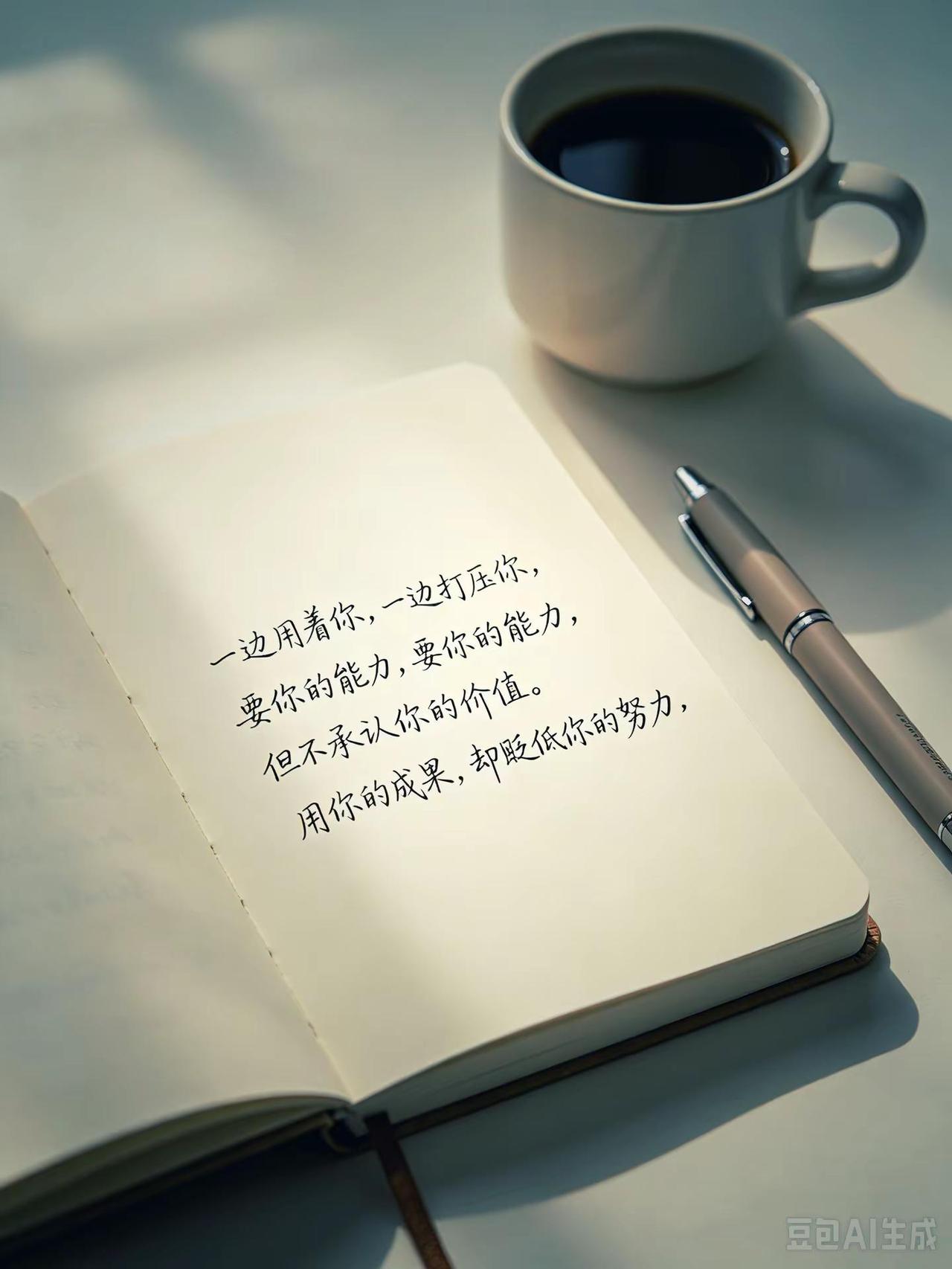 “我的好从来有限，随时收放自如，便是最好破局。”图文种草机 治愈系文字