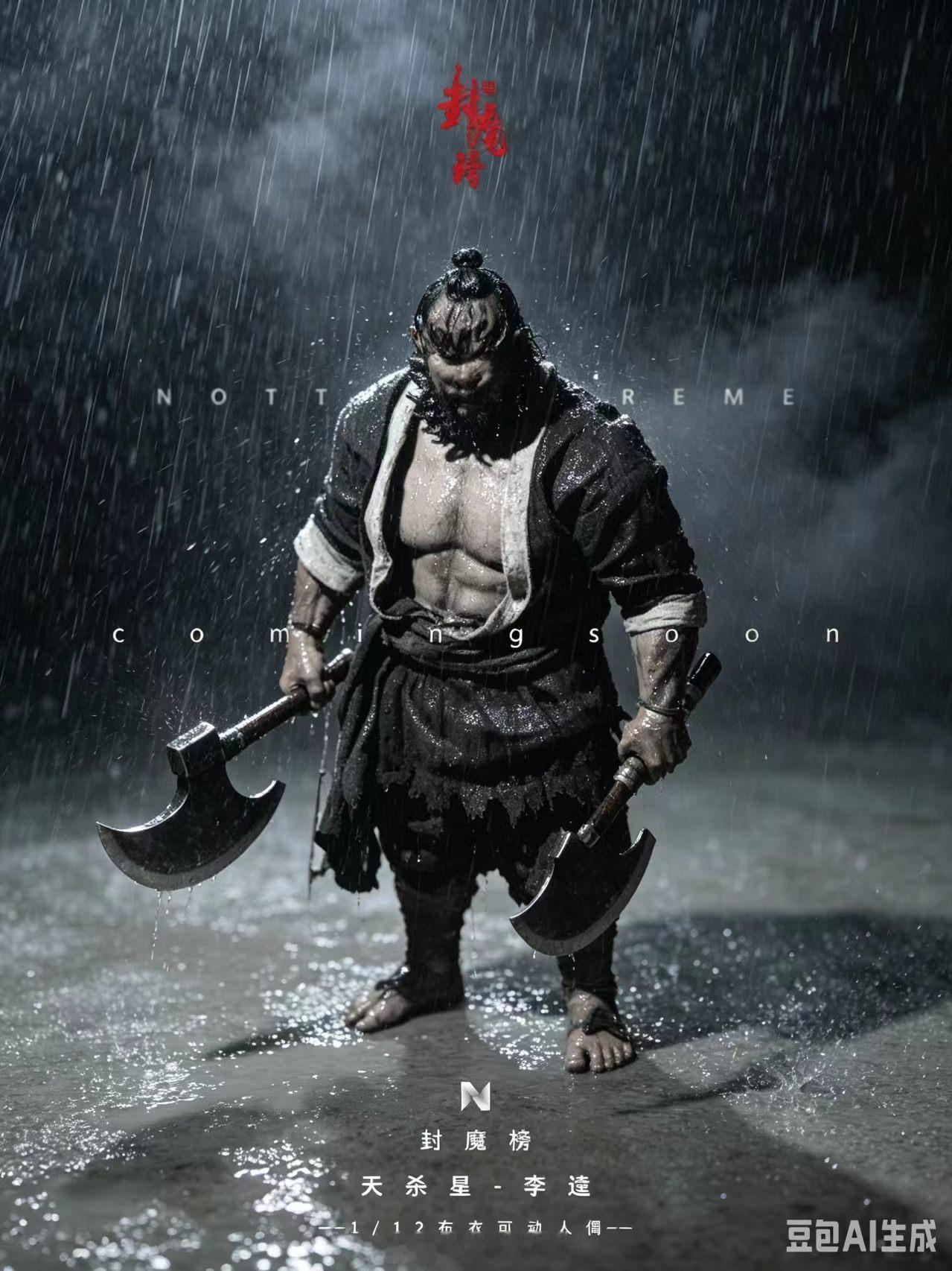 试试下雨，李逵低头思故乡 