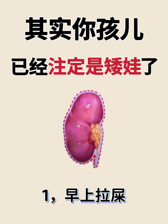 🔥其实你家孩子已经不长了‼️