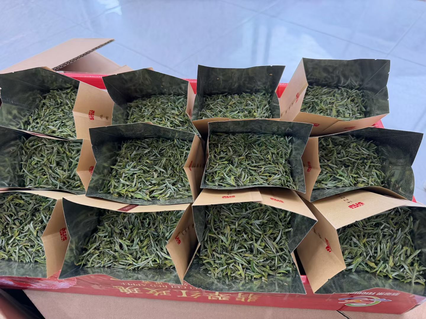 霍山来信，第一批茶叶今天已经出啦霍山黄芽 六安·霍山