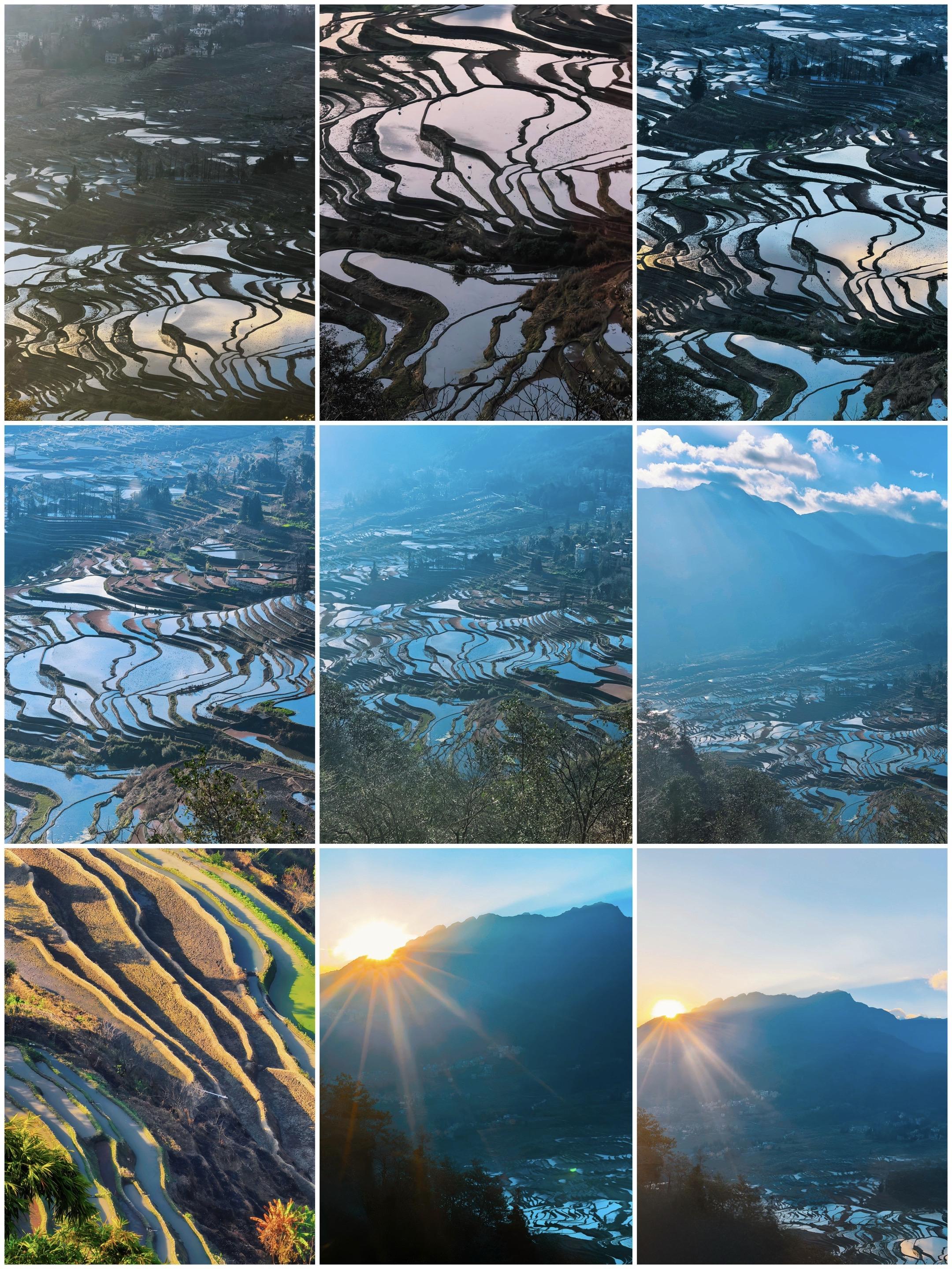 哀牢山深处，哈尼先民的杰作：元阳梯田的情与画