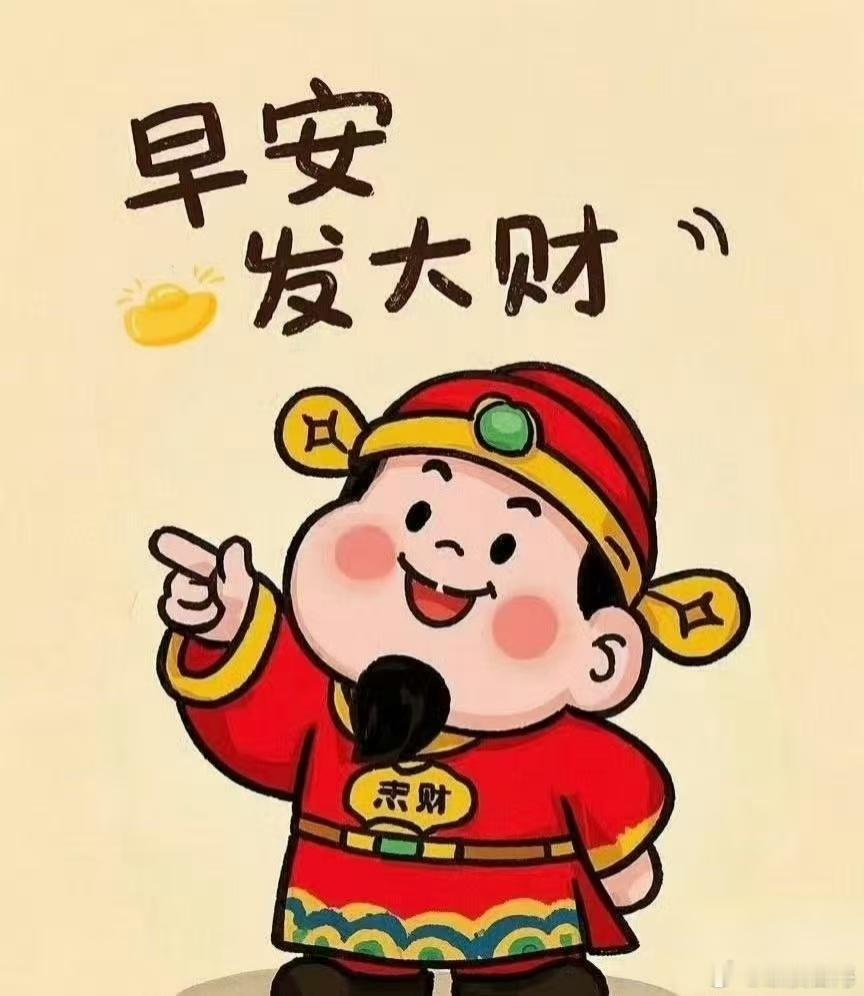 各位早上好 新的一天即将开始 在线的粉丝打卡168 迎接财神爷了，祝愿我的粉丝马