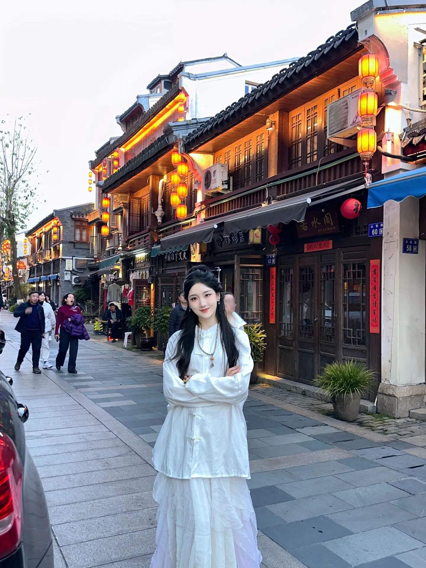 如果能有结果 等你三五年又何妨。我家，温州五马街！！！
新中式国风