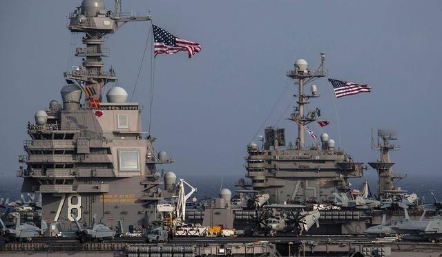 美国不是苏联！千万不要小瞧它对中国开战的决心！就这么说吧，美国11艘航母可能随时