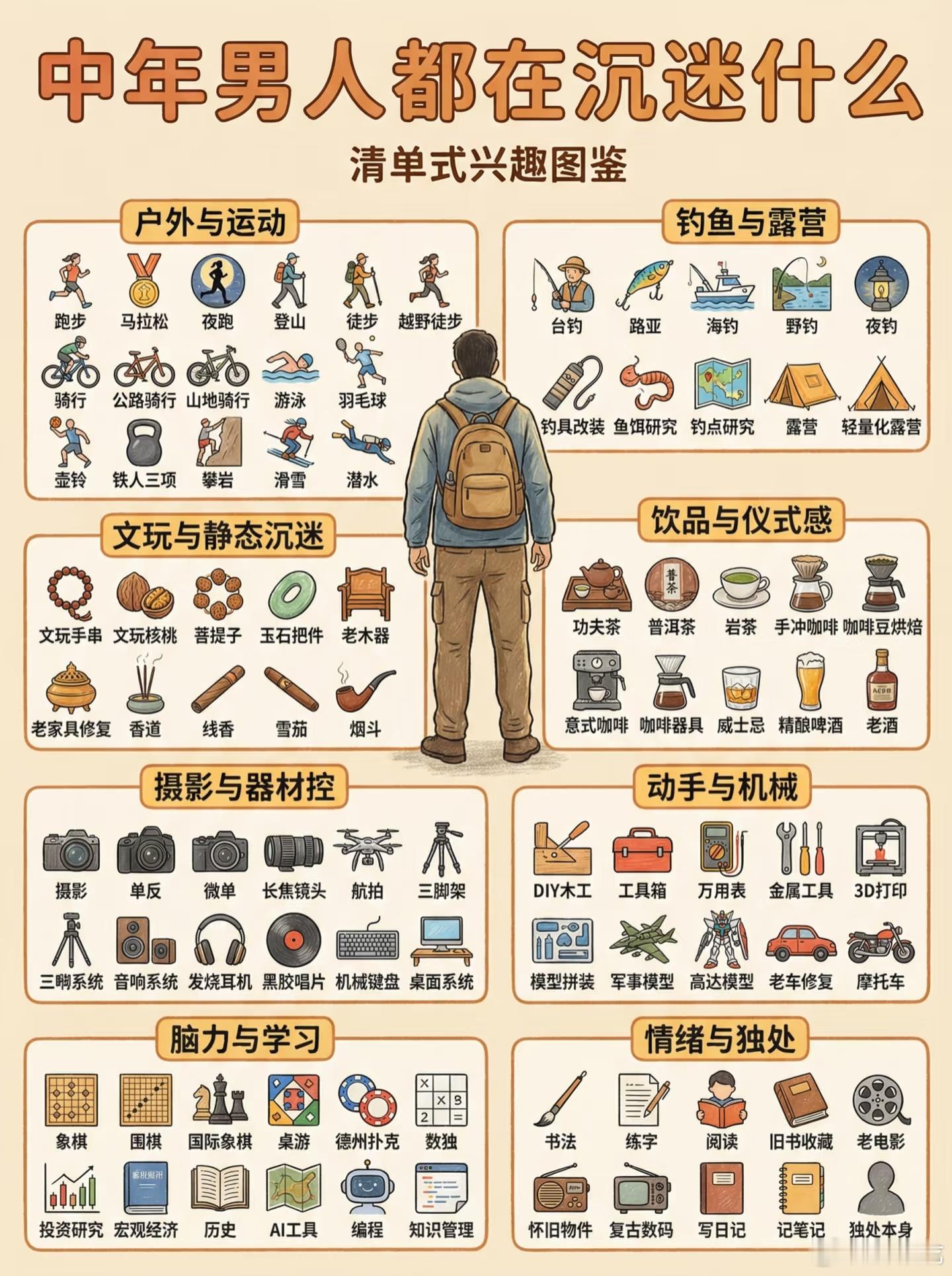 对号入座中年男人在沉迷什么