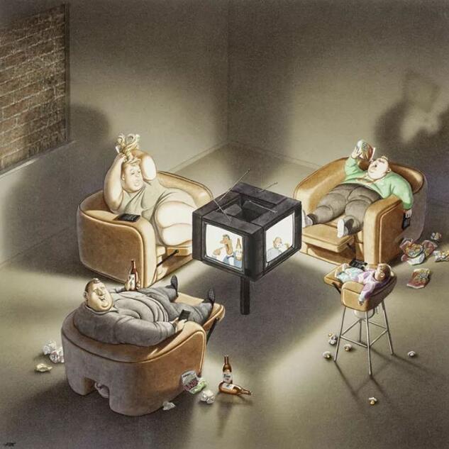 “现代人的生活由两个部分组成，一个部分是疲惫的劳作，另一个部分是无所用心的娱乐。