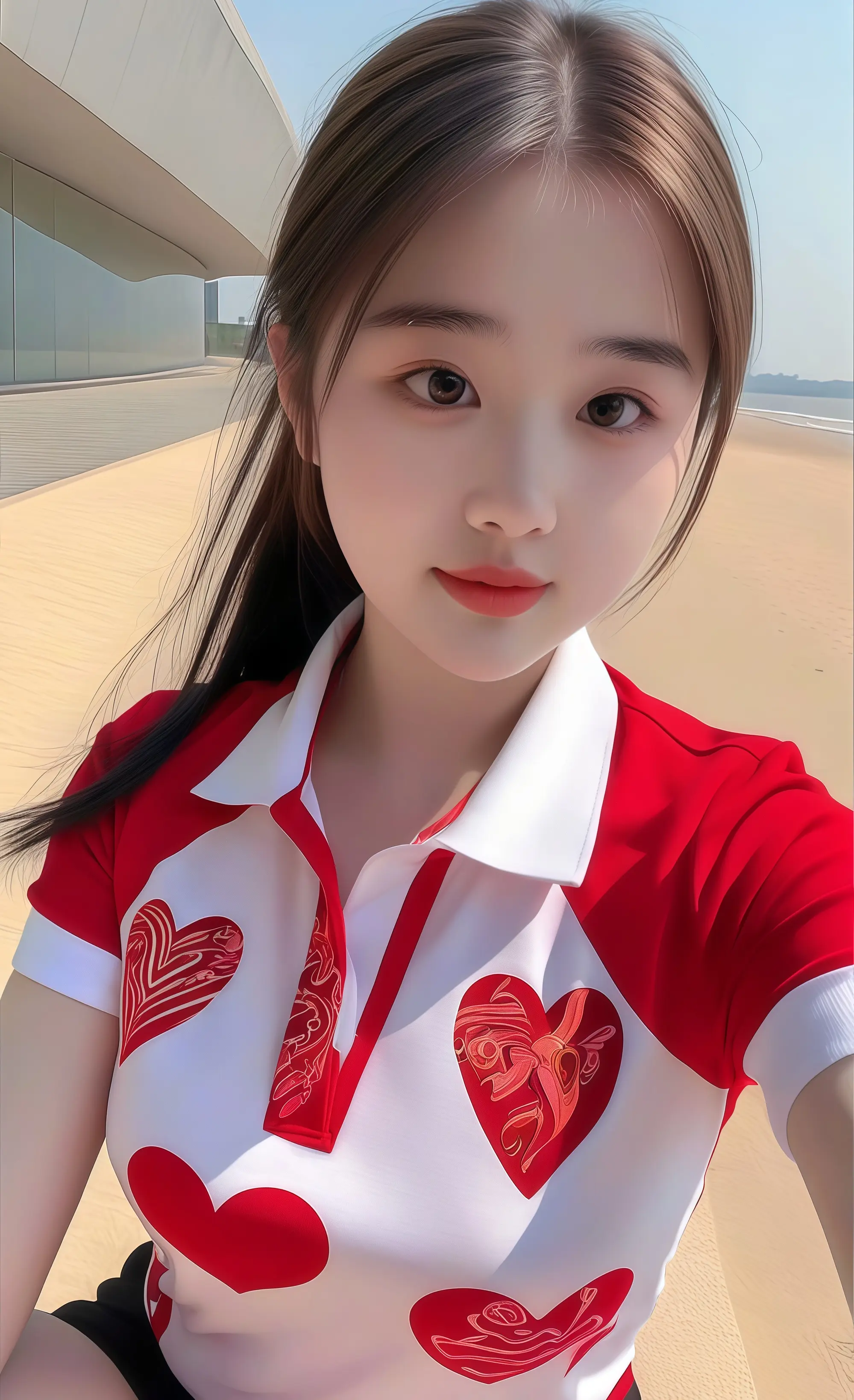 <p>海边拍照 清纯甜美 我又心动了 夏天来啦 甜美微笑 </p>