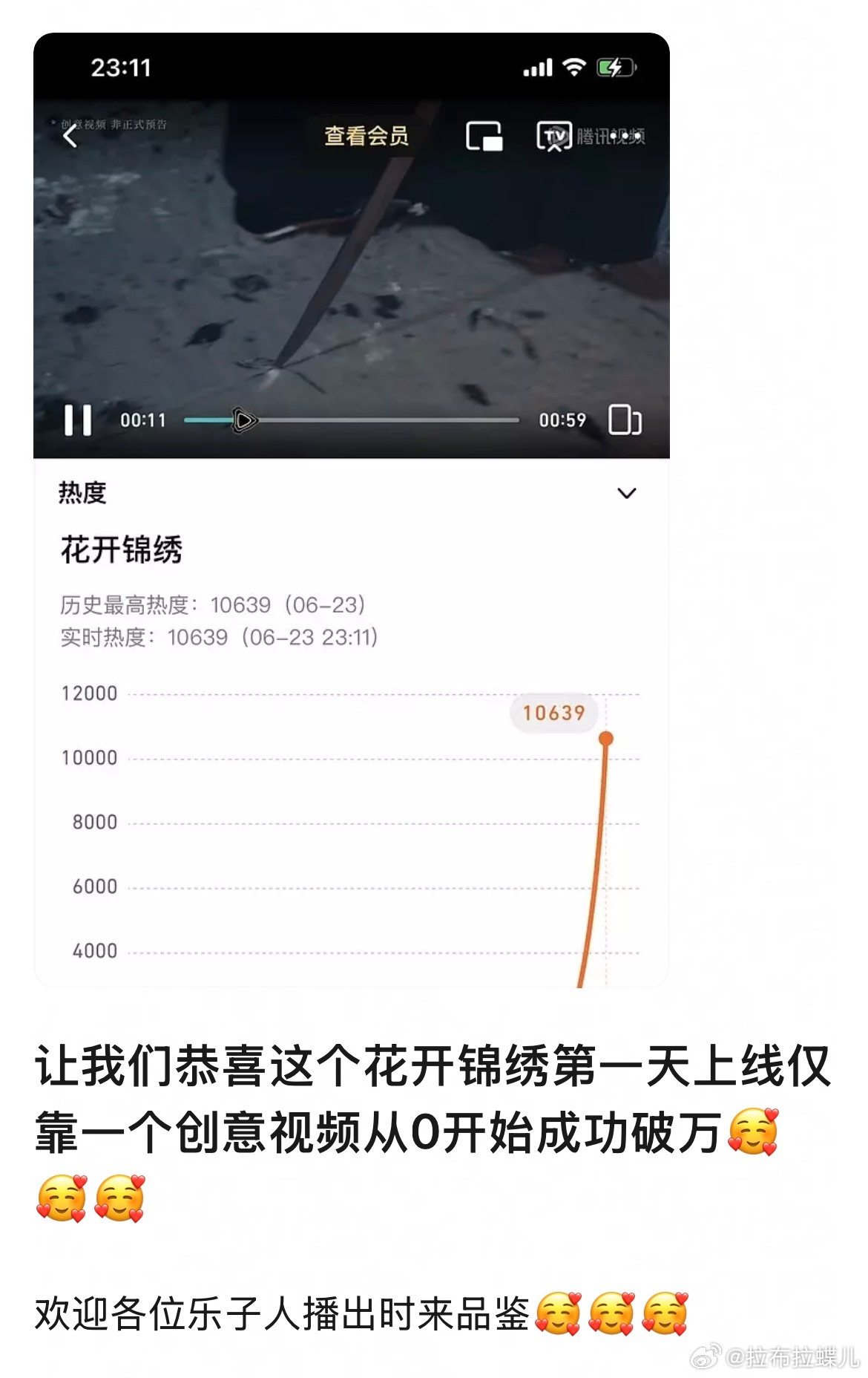 丁禹兮的《花开锦绣》这么强[傻眼][傻眼][傻眼]好牛啊小丁 ​​​