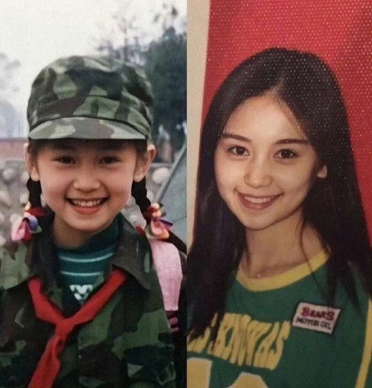 这竟然是王子文从小美到大 ​​​