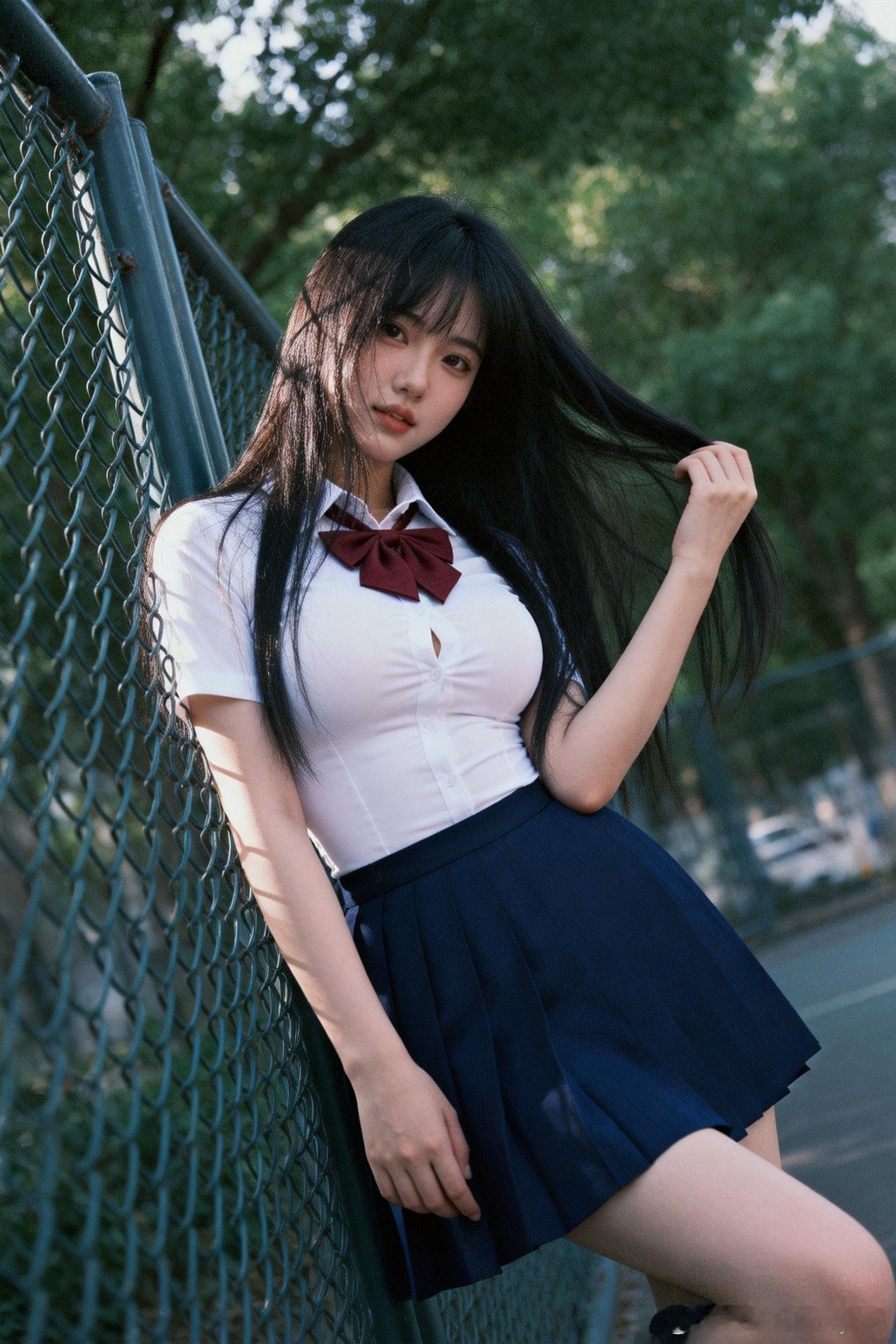 其实我很想做一回青春校园女主🥰谁不想一直少女下去呢？永远年轻，永远青春洋溢！?
