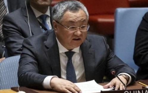 中国大使在联合国对日本下达了“开战”警告，如果日本自卫队往前迈一步，那么我们的导