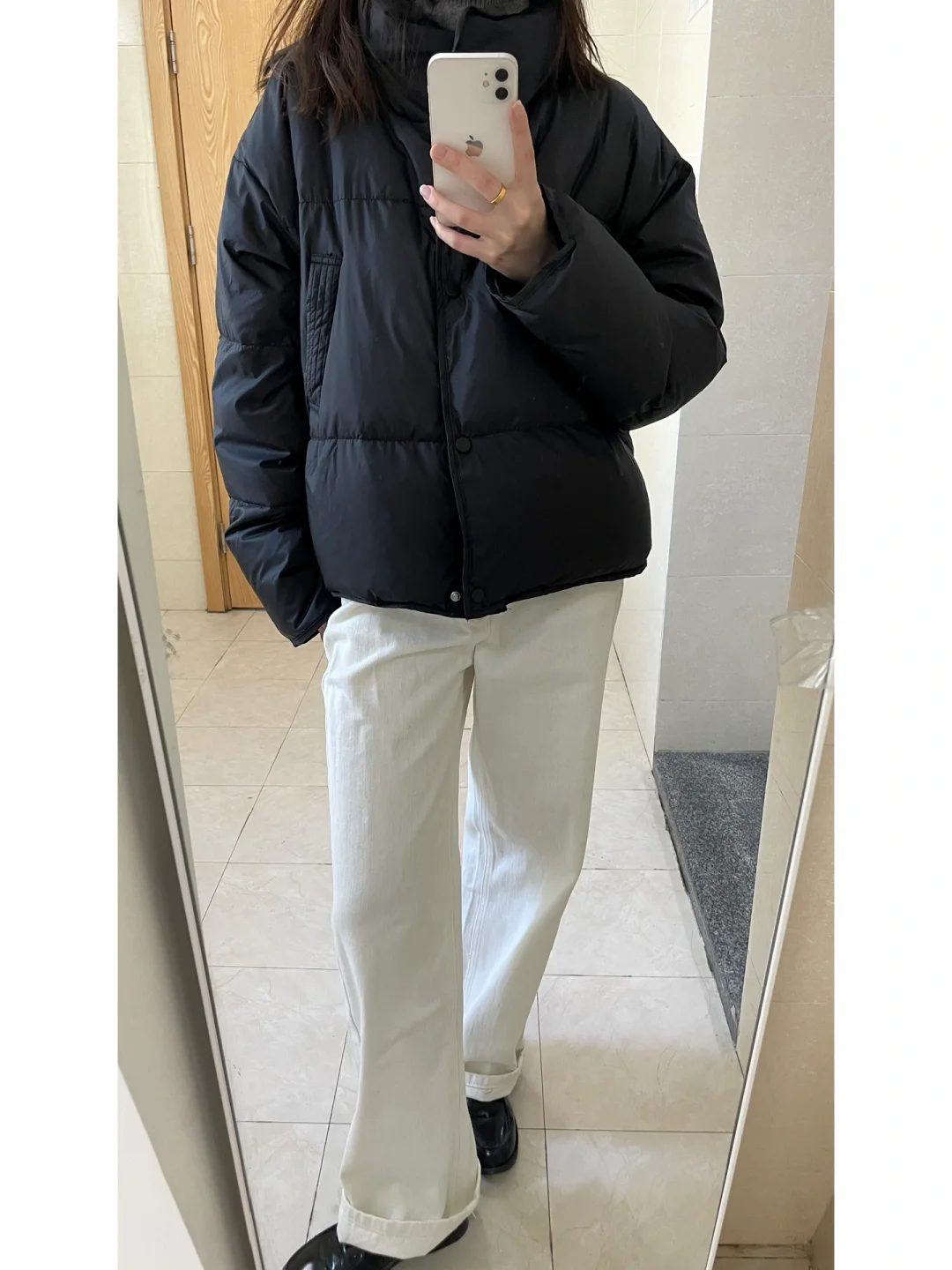 简单通勤/必不可缺黑羽绒