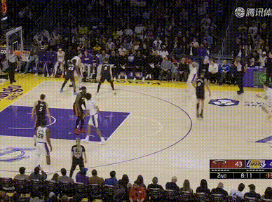 斯玛特无处不在，空切连线海斯热火vs湖人 ​​​