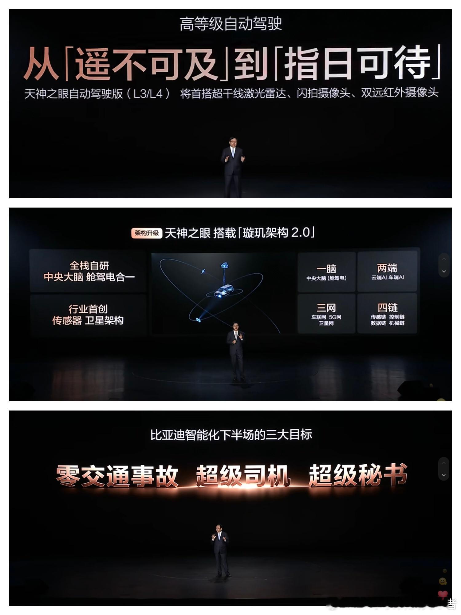 友商都在看这场发布会吧，老王明牌后大家会怎么想？今天来聊一下比亚迪智能化战略发布