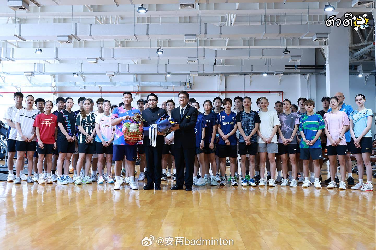 ✨泰国羽毛球队共30名运动员集结集训，全力备战四项重大赛事：亚洲锦标赛、汤姆斯杯