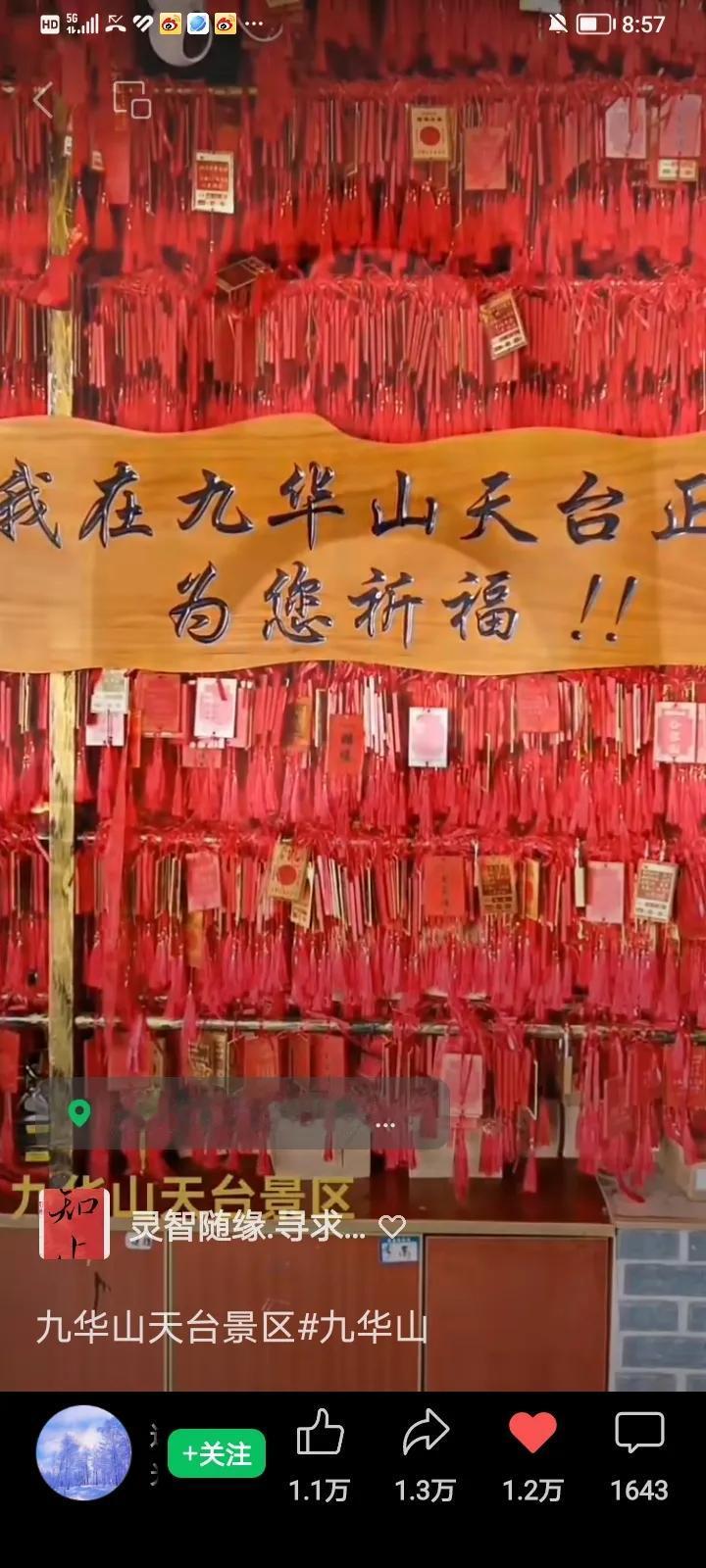 真真实实为人民服务，要求政府过紧日子，“让百姓过好日子”，我在九华山天台上为你们