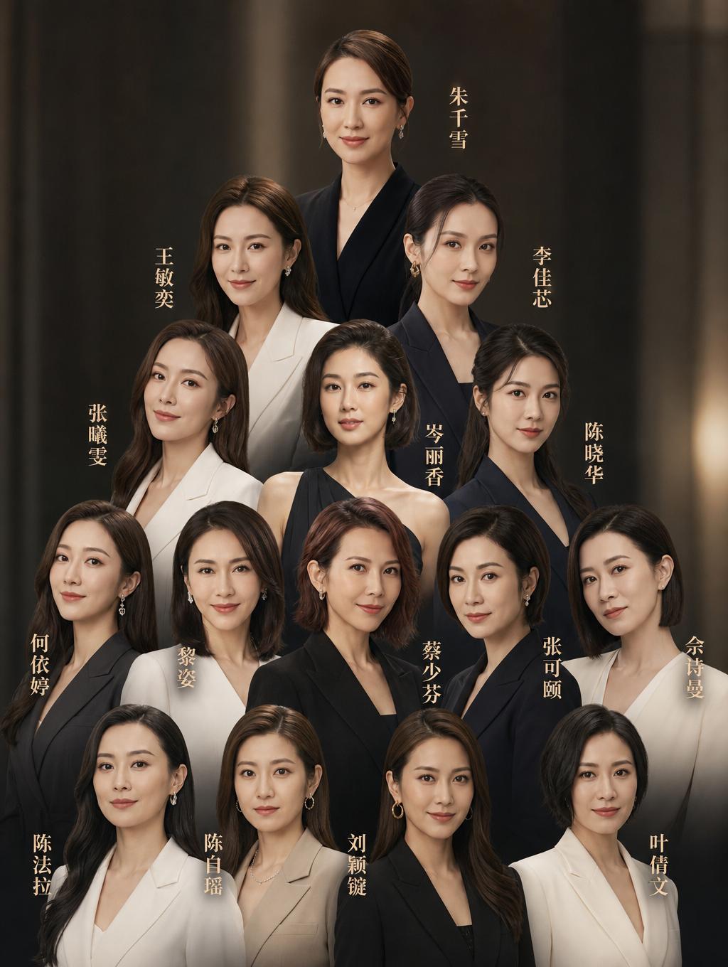 最近网上流传一份TVB女艺人的“十大样貌排名”，不看智慧、才艺、舞台表现，单凭长
